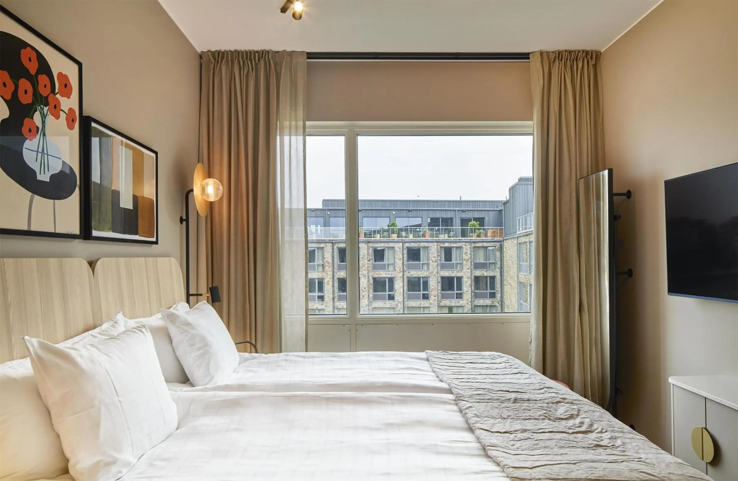 Bedroom, Bed in Scandic Karlskrona Bedroom, Bed in Scandic Karlskrona