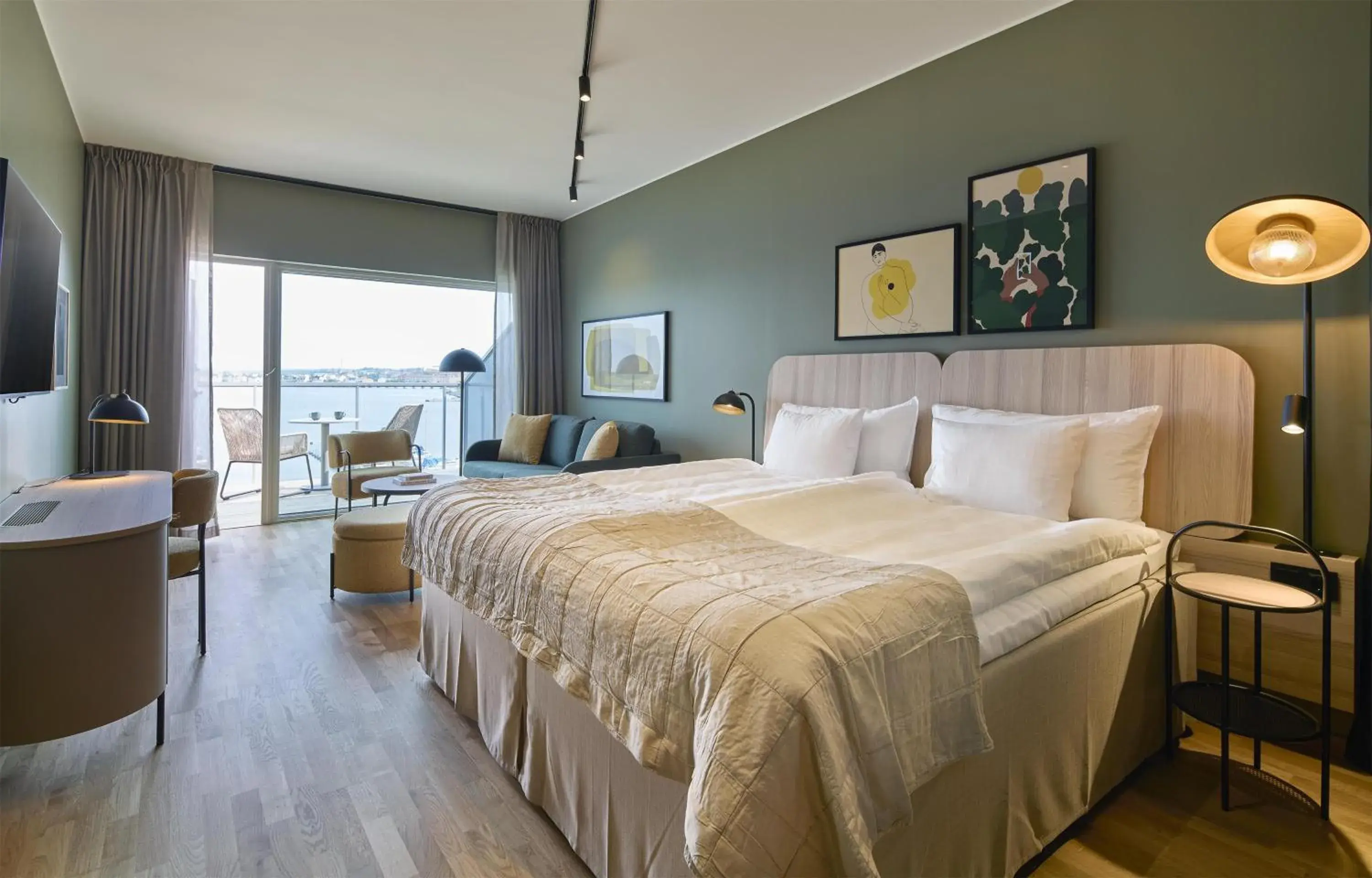 Bedroom, Bed in Scandic Karlskrona Bedroom, Bed in Scandic Karlskrona