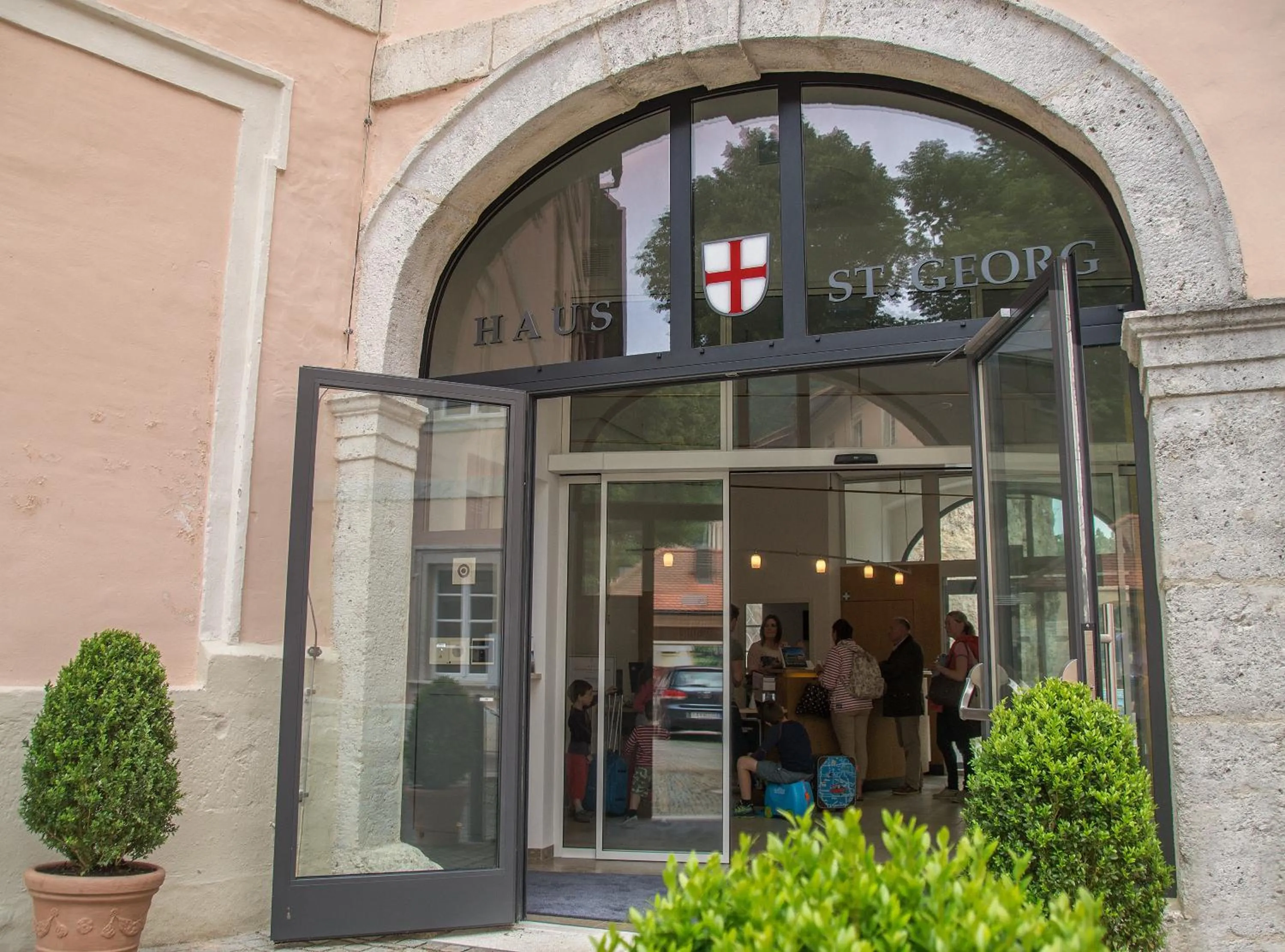 Facade/entrance in Gästehaus St. Georg - Weltenburger Klosterbetriebe GmbH