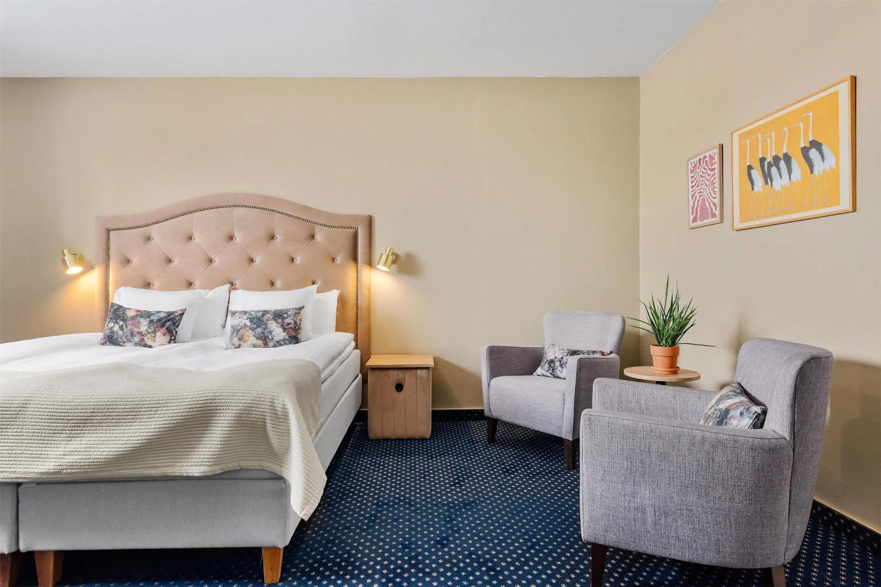 Bedroom, Bed in Karlskrona Stadshotell, Best Western Signature Collection