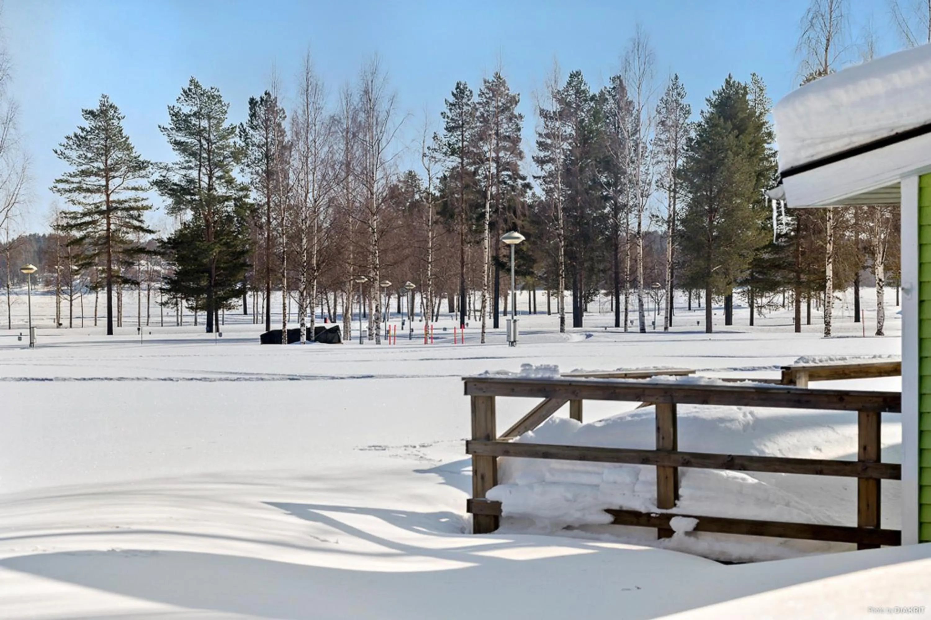 Winter in First Camp Arcus-Luleå