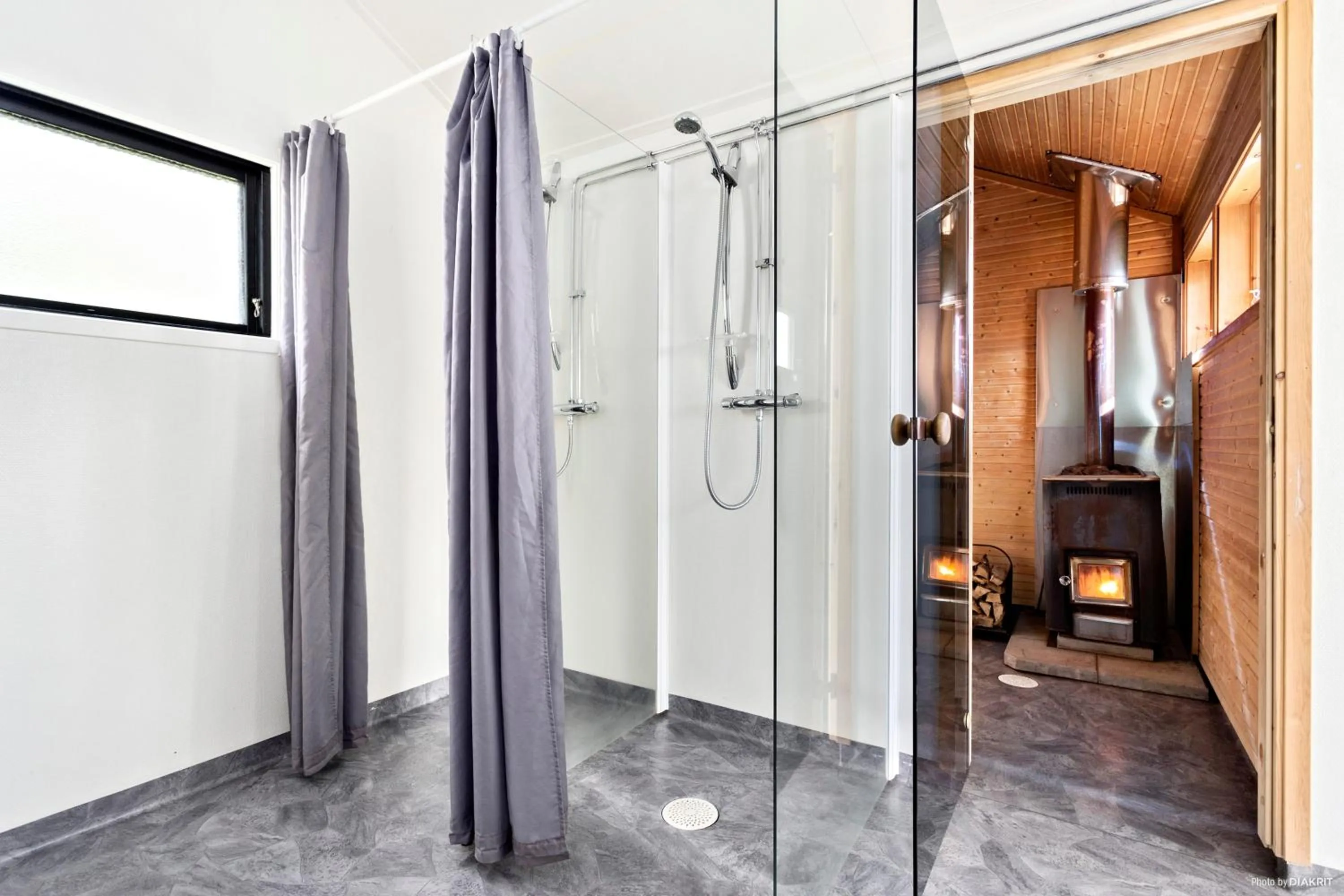 Sauna in First Camp Arcus-Luleå