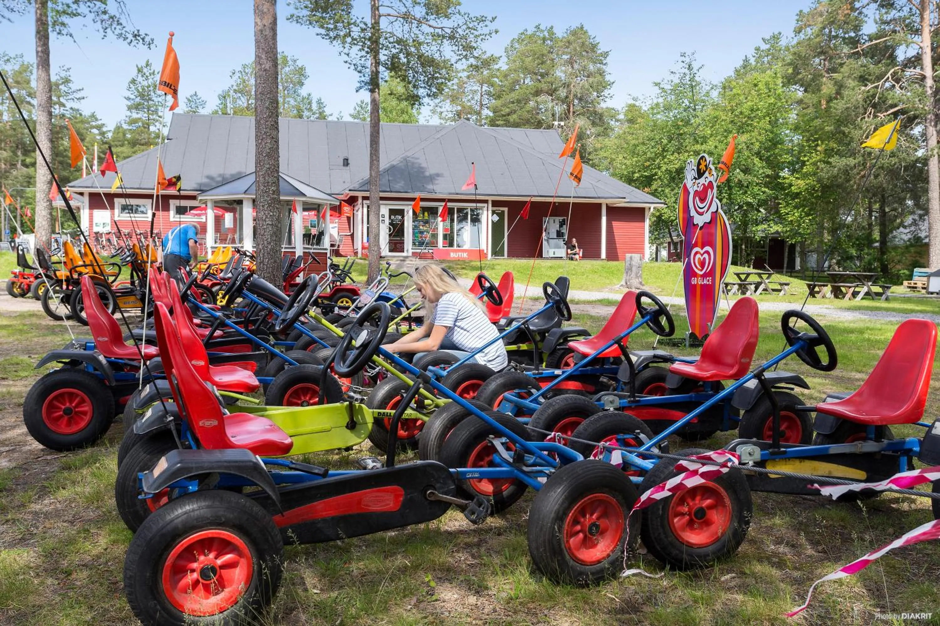 Fishing in First Camp Arcus-Luleå