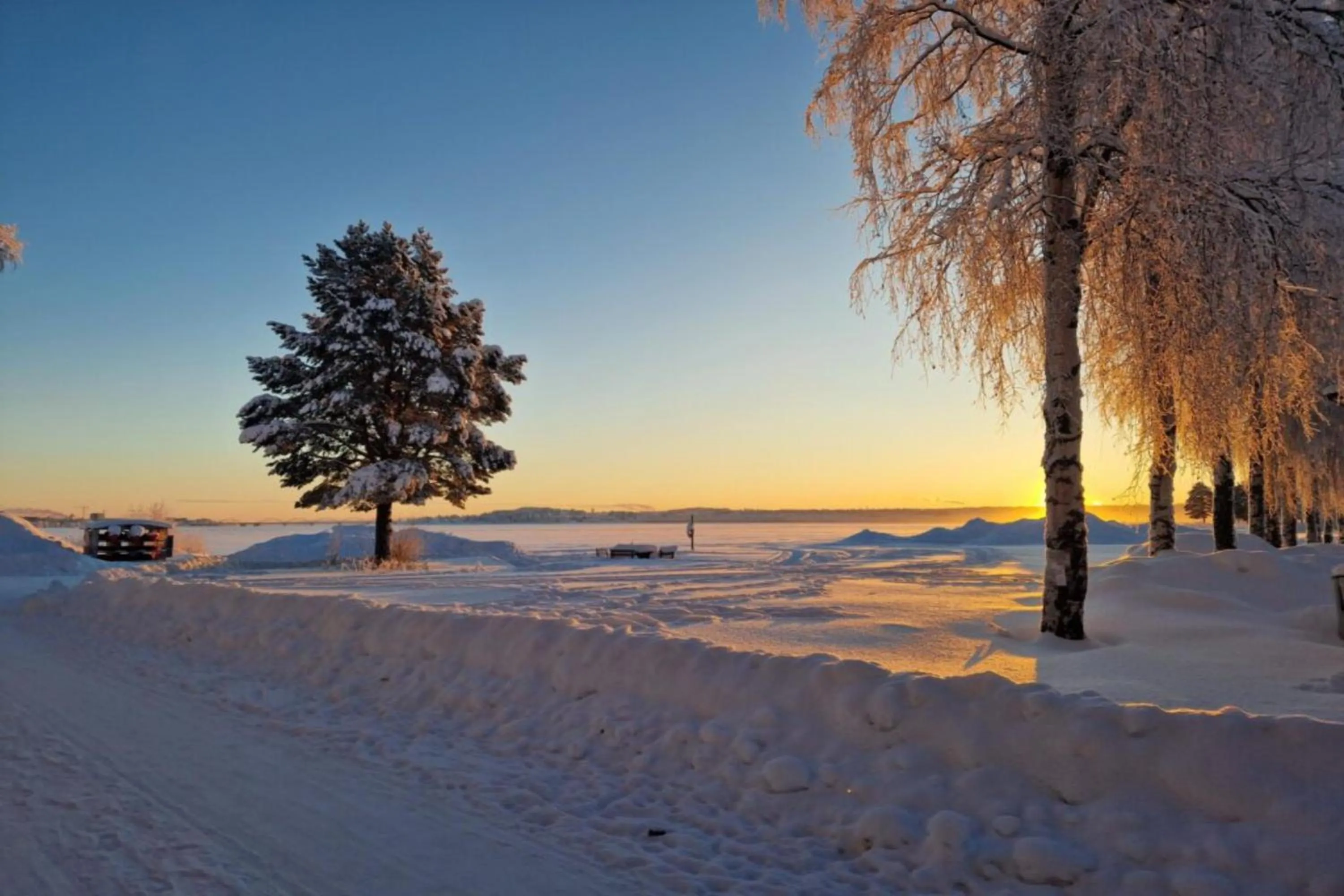 Winter in First Camp Arcus-Luleå