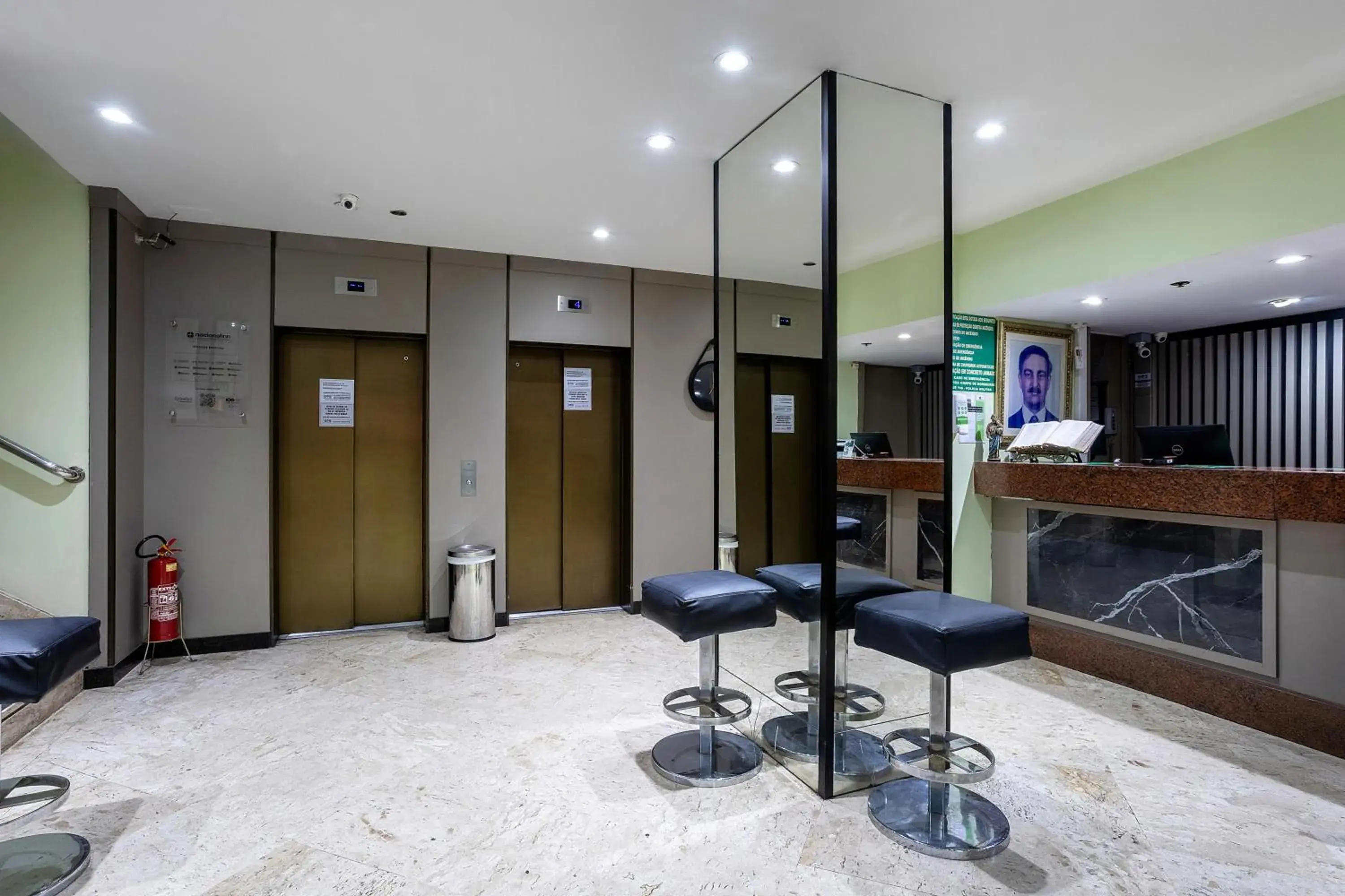 Lobby or reception in Hotel Nacional Inn Belo Horizonte Lobby or reception in Hotel Nacional Inn Belo Horizonte