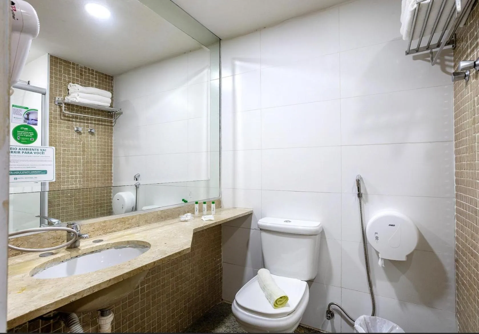 Bathroom in Hotel Nacional Inn Belo Horizonte