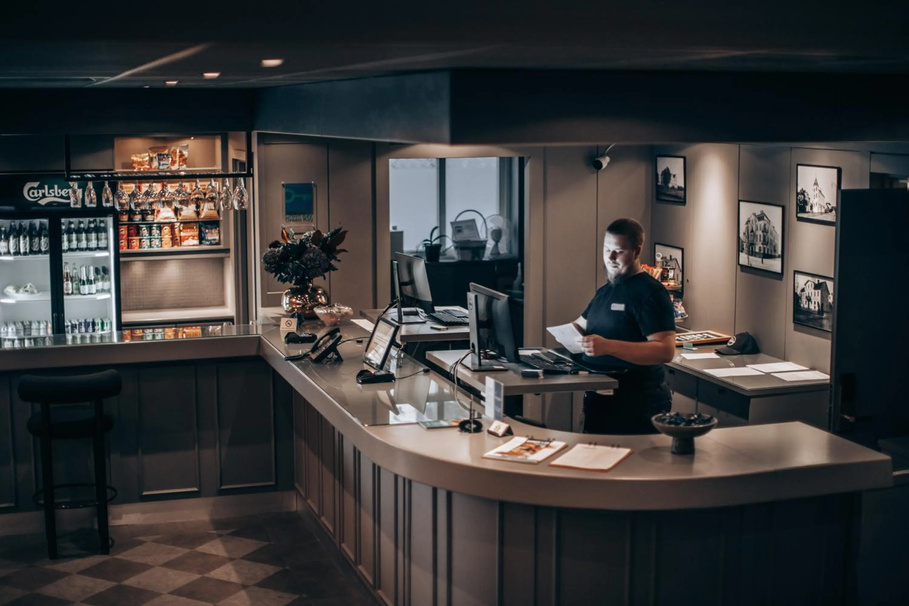 Lobby or reception in Best Western Hotel Statt Katrineholm