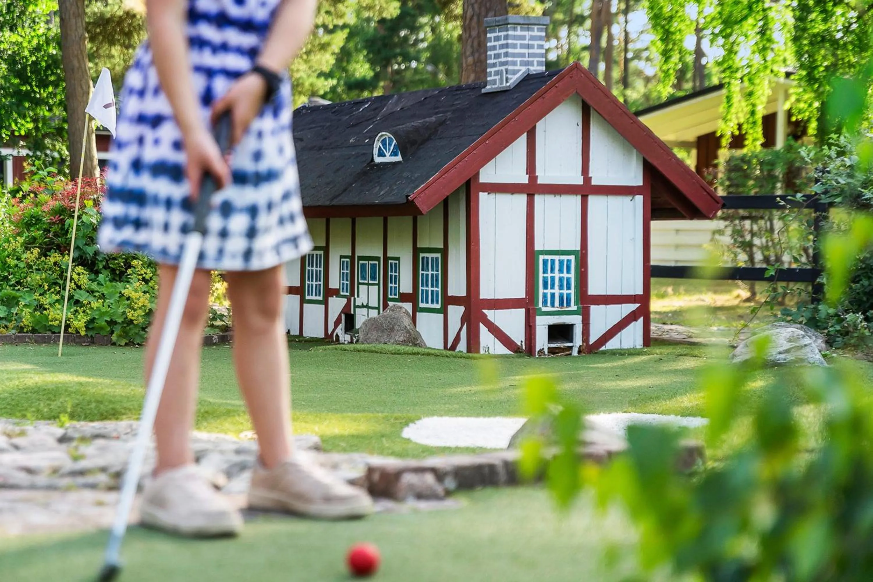 Minigolf in First Camp Torekov-Båstad