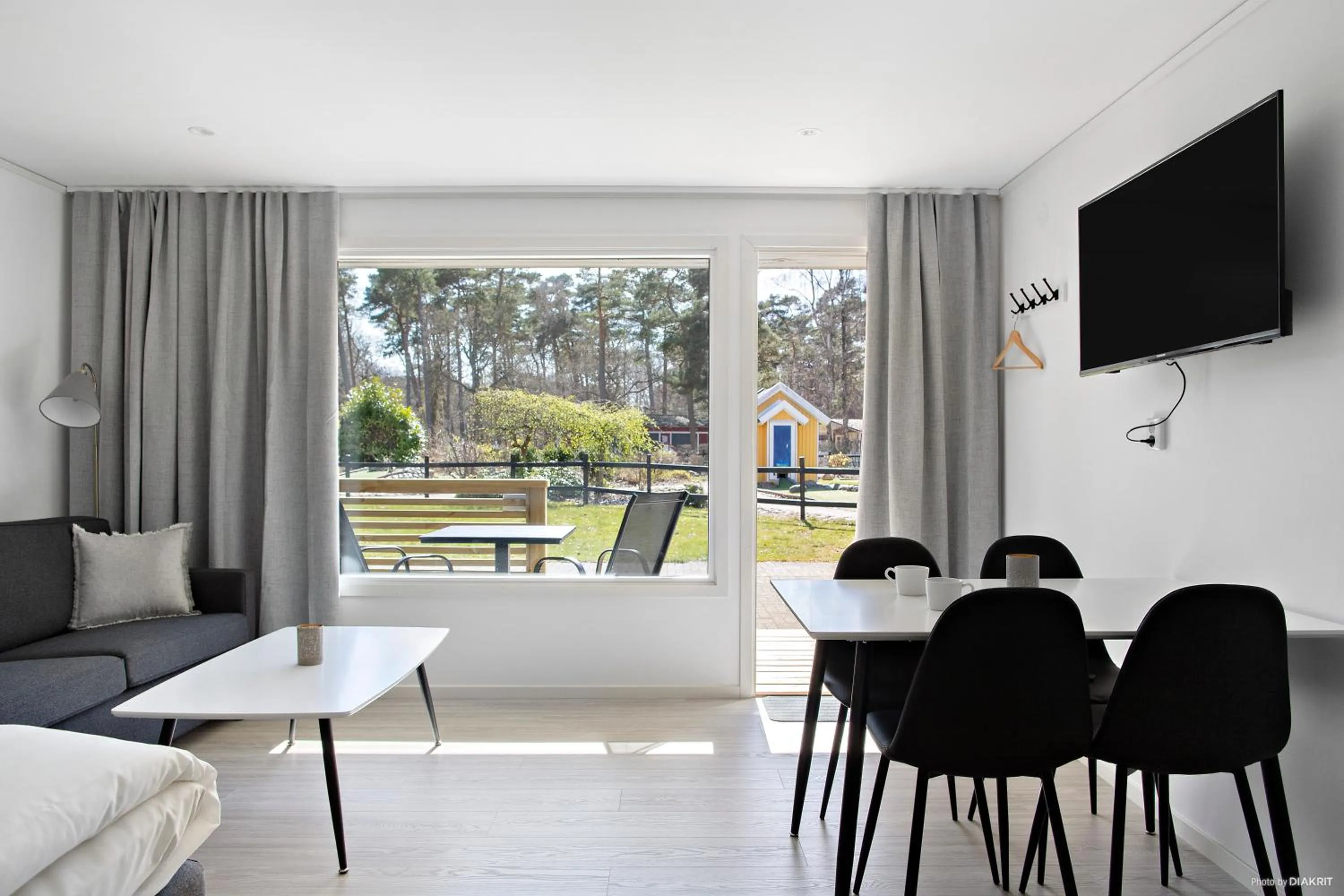Living room in First Camp Torekov-Båstad