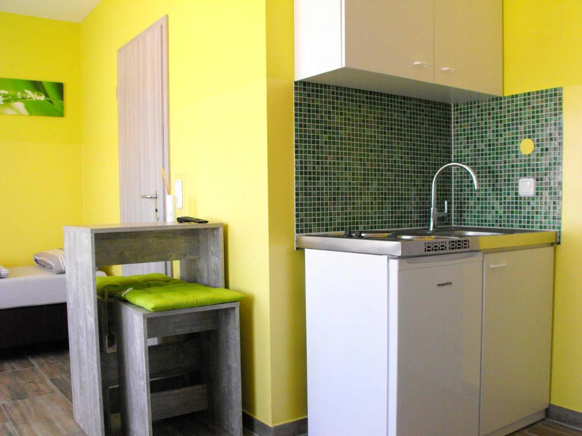 Kitchen or kitchenette in Pension Froschprinz