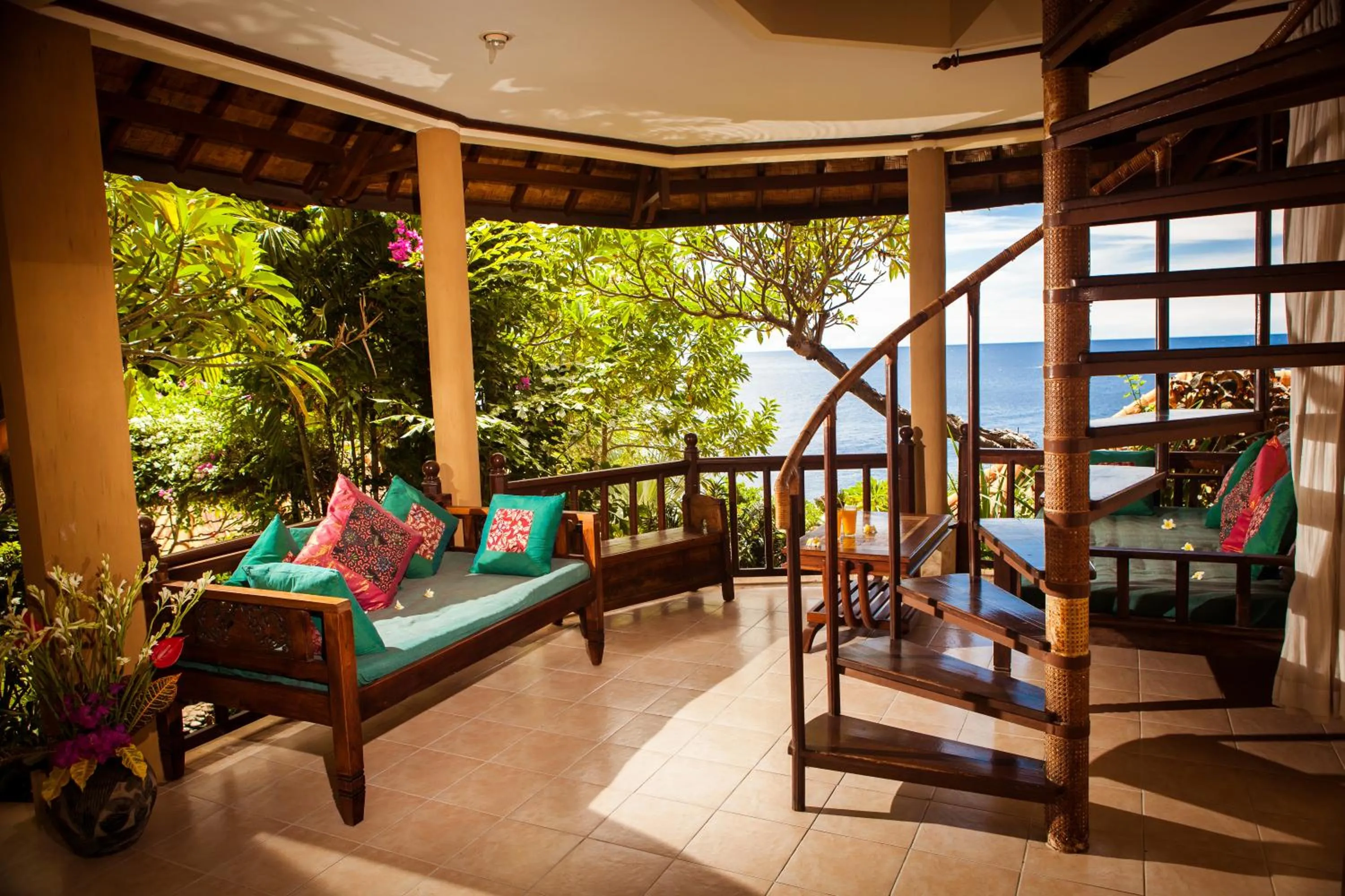 Balcony/Terrace in Blue Moon Villas Resort