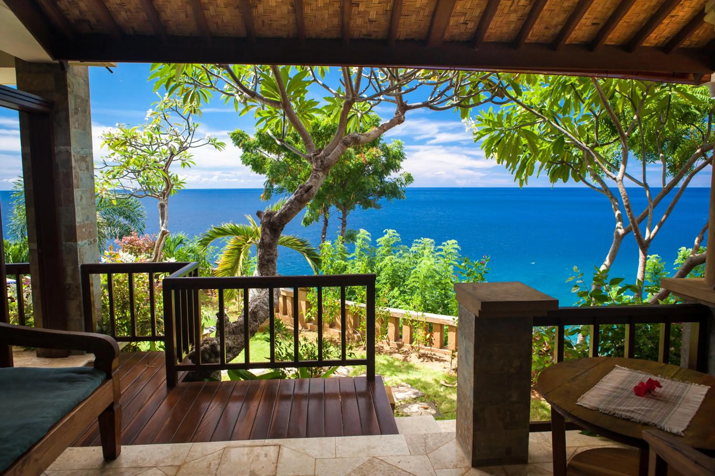 Balcony/Terrace in Blue Moon Villas Resort