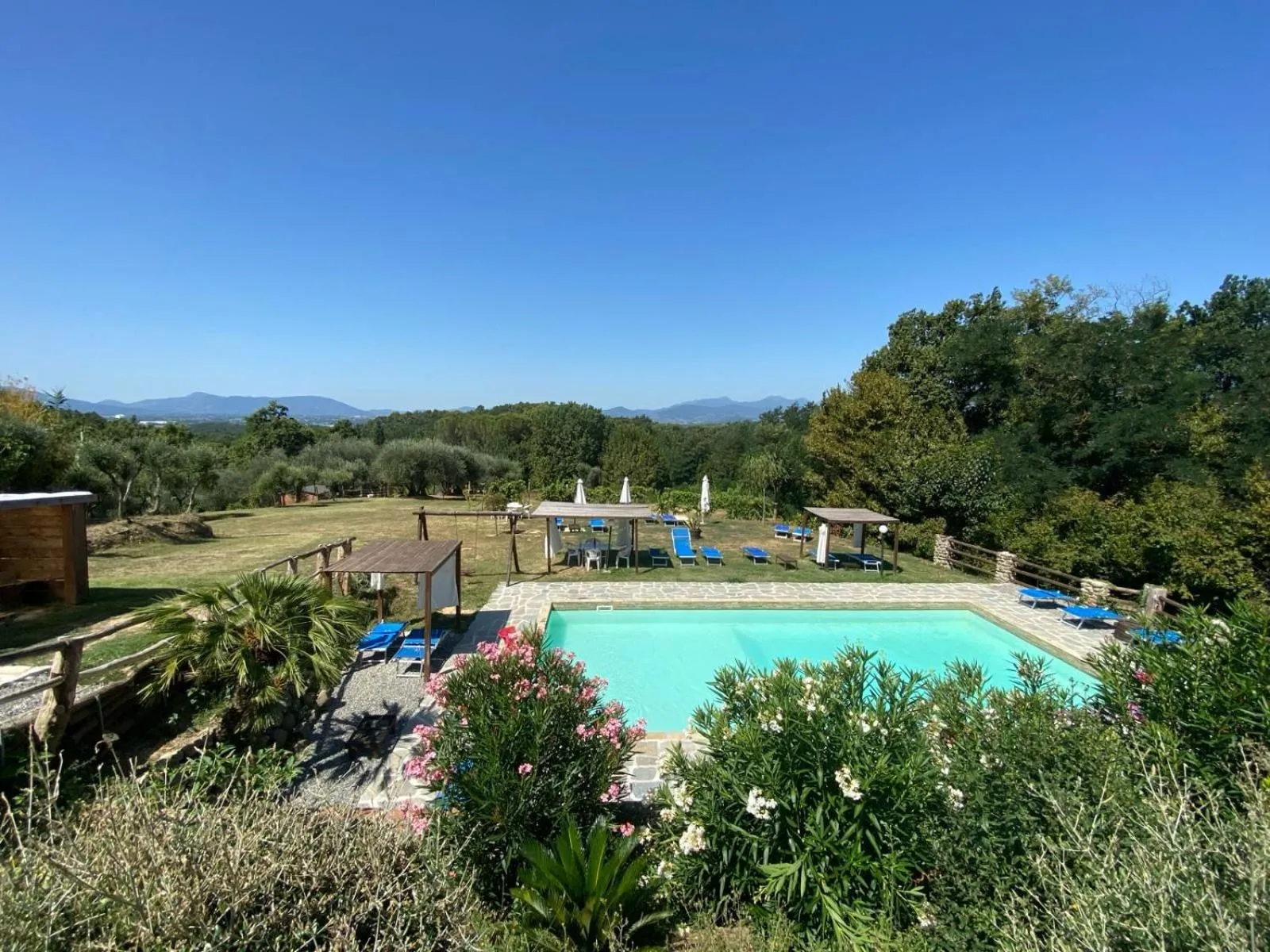 Swimming pool in B&B Alloro