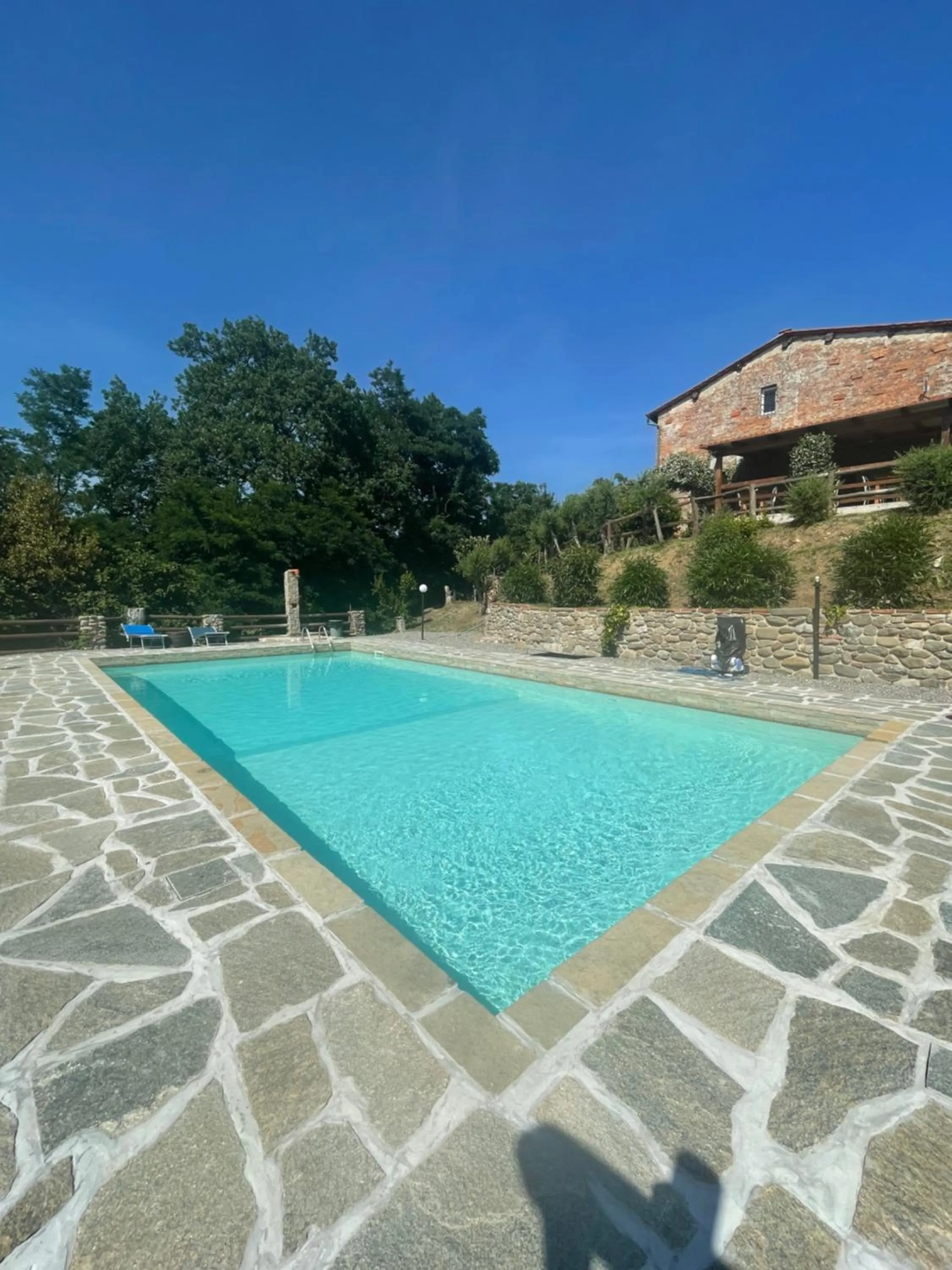 Pool view in B&B Alloro