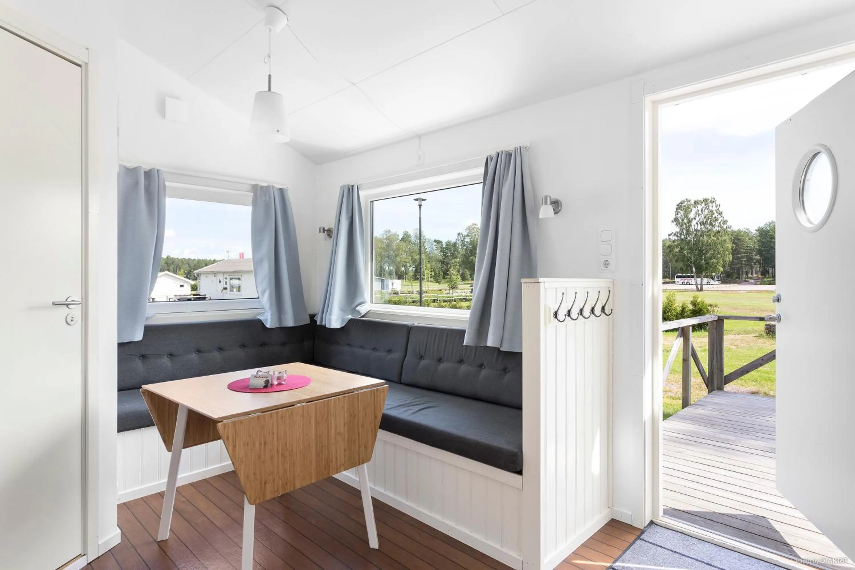 Living room in First Camp Skutberget-Karlstad