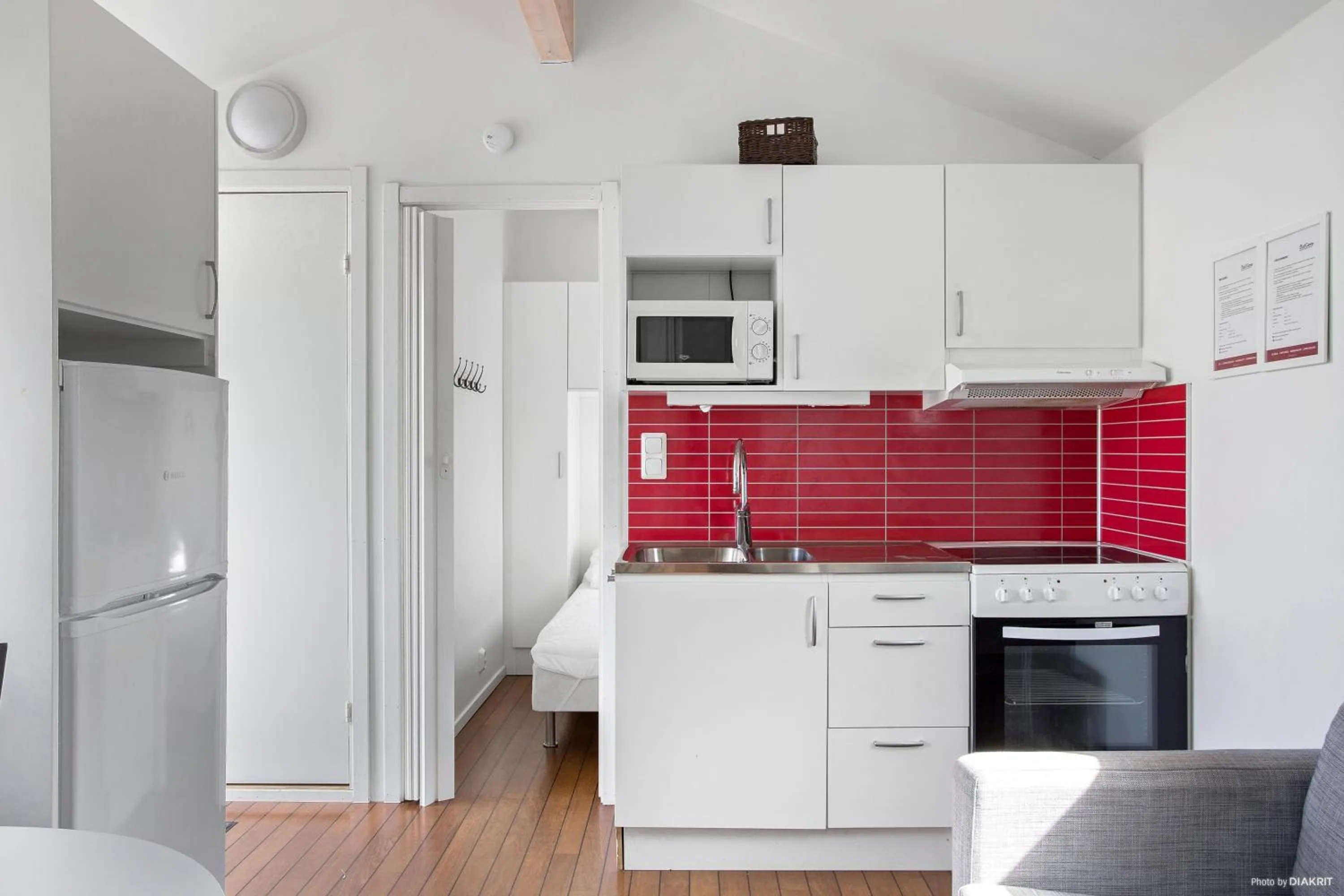 Kitchen or kitchenette in First Camp Skutberget-Karlstad