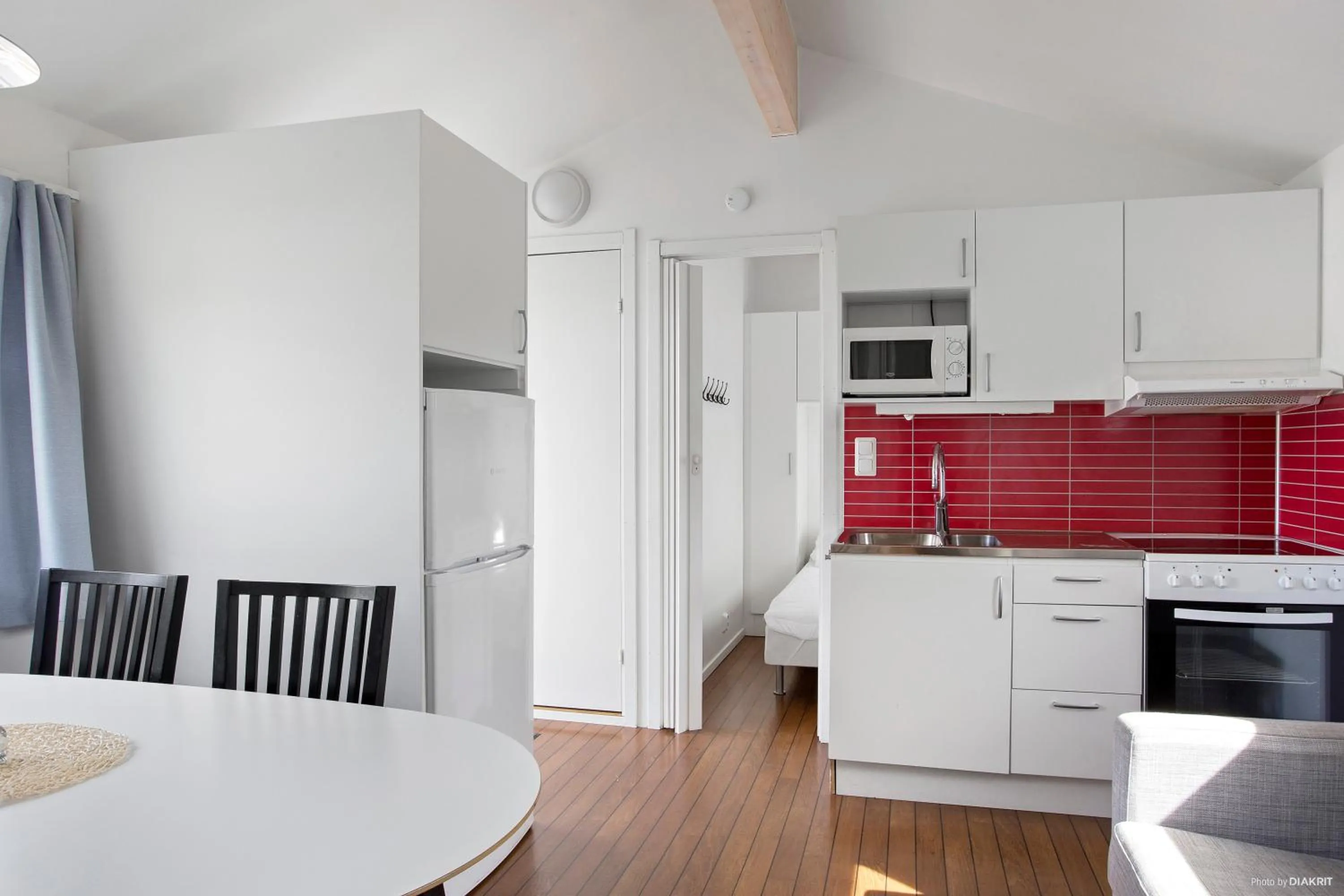 Kitchen or kitchenette in First Camp Skutberget-Karlstad