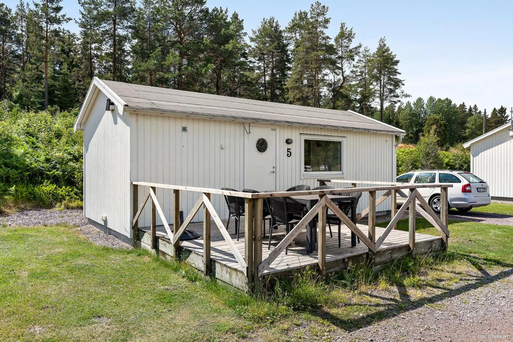 Facade/entrance in First Camp Skutberget-Karlstad