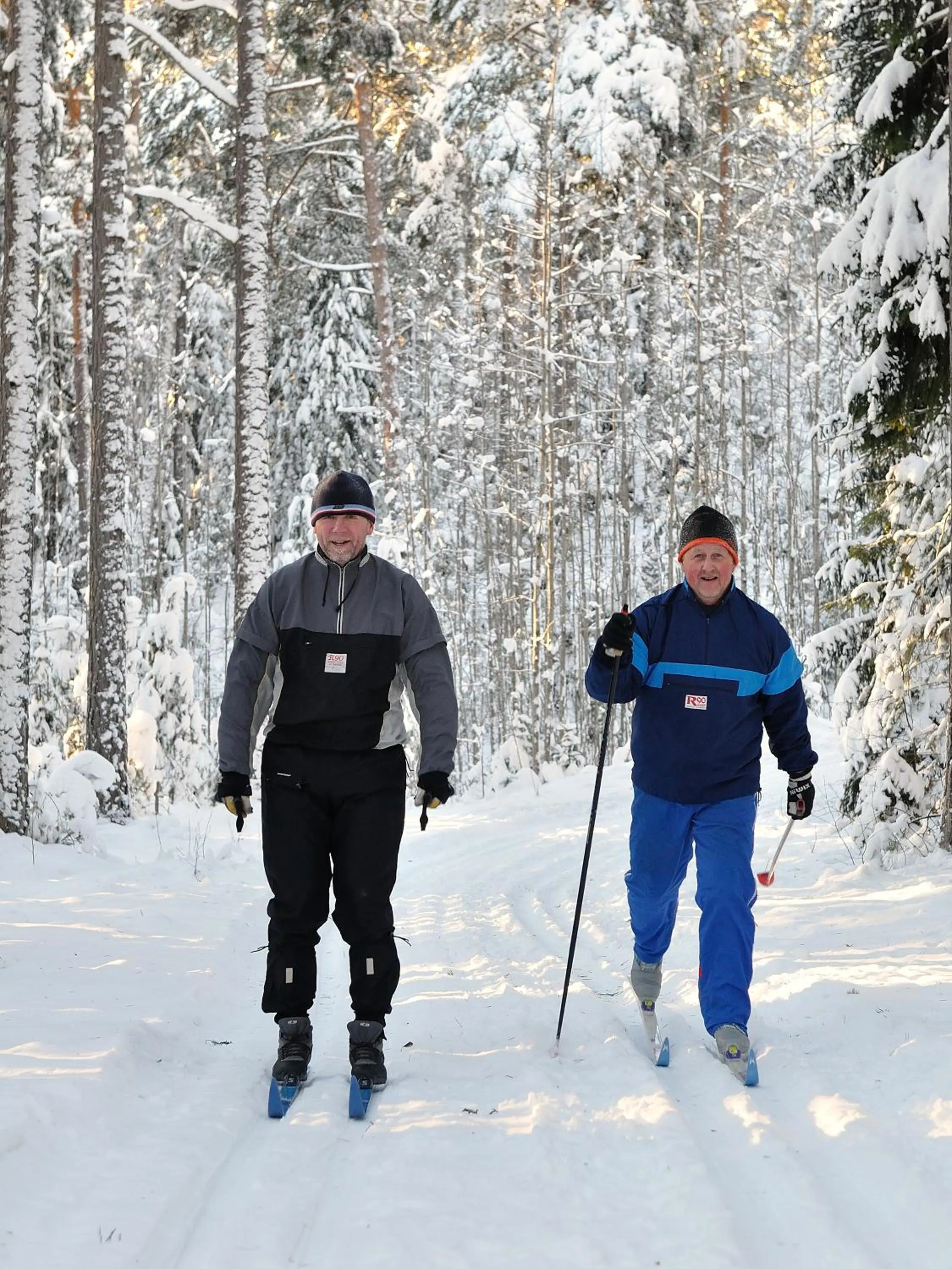Skiing in First Camp Skutberget-Karlstad