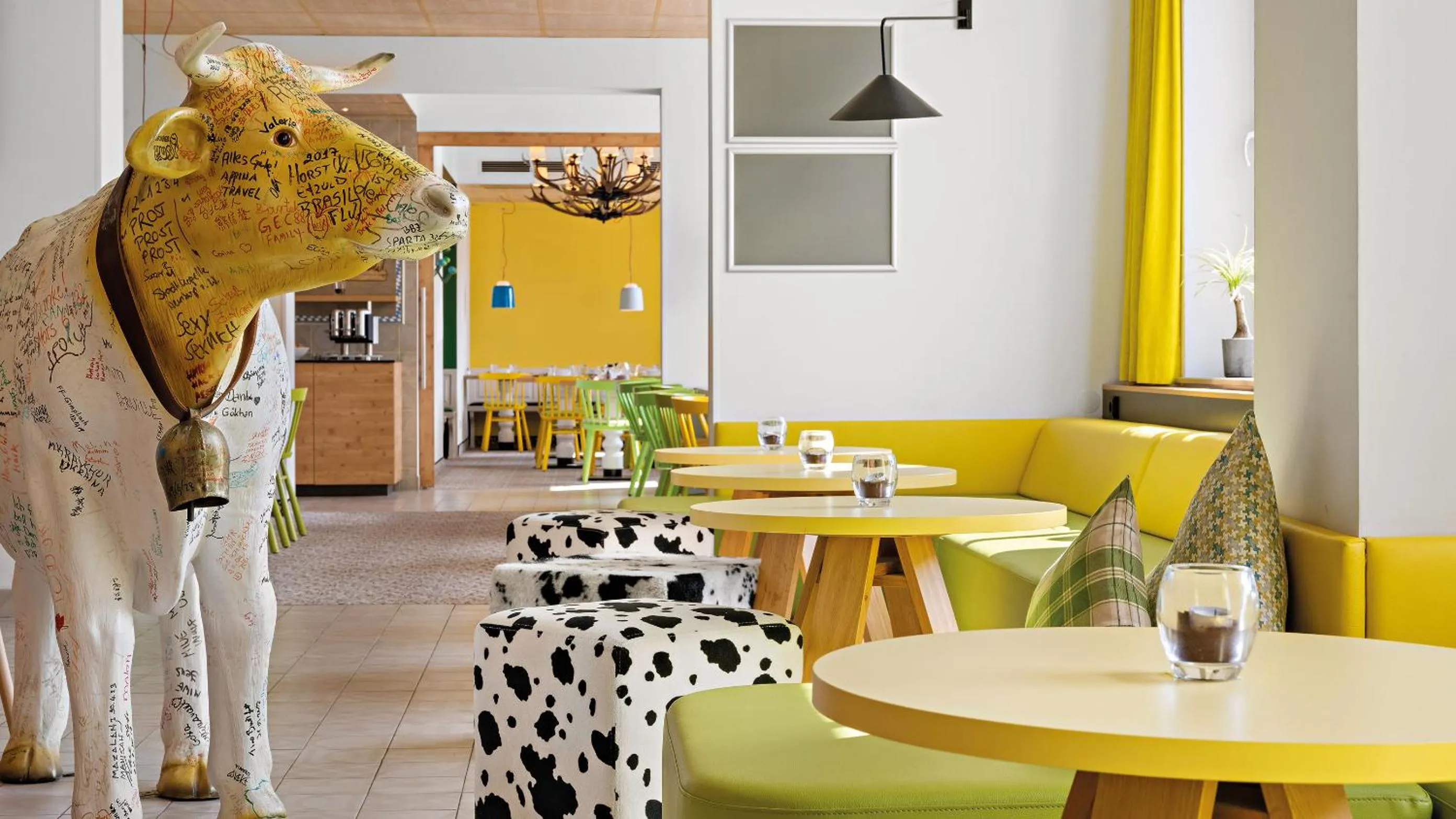 Lobby or reception in Hey Lou Hotel Piding