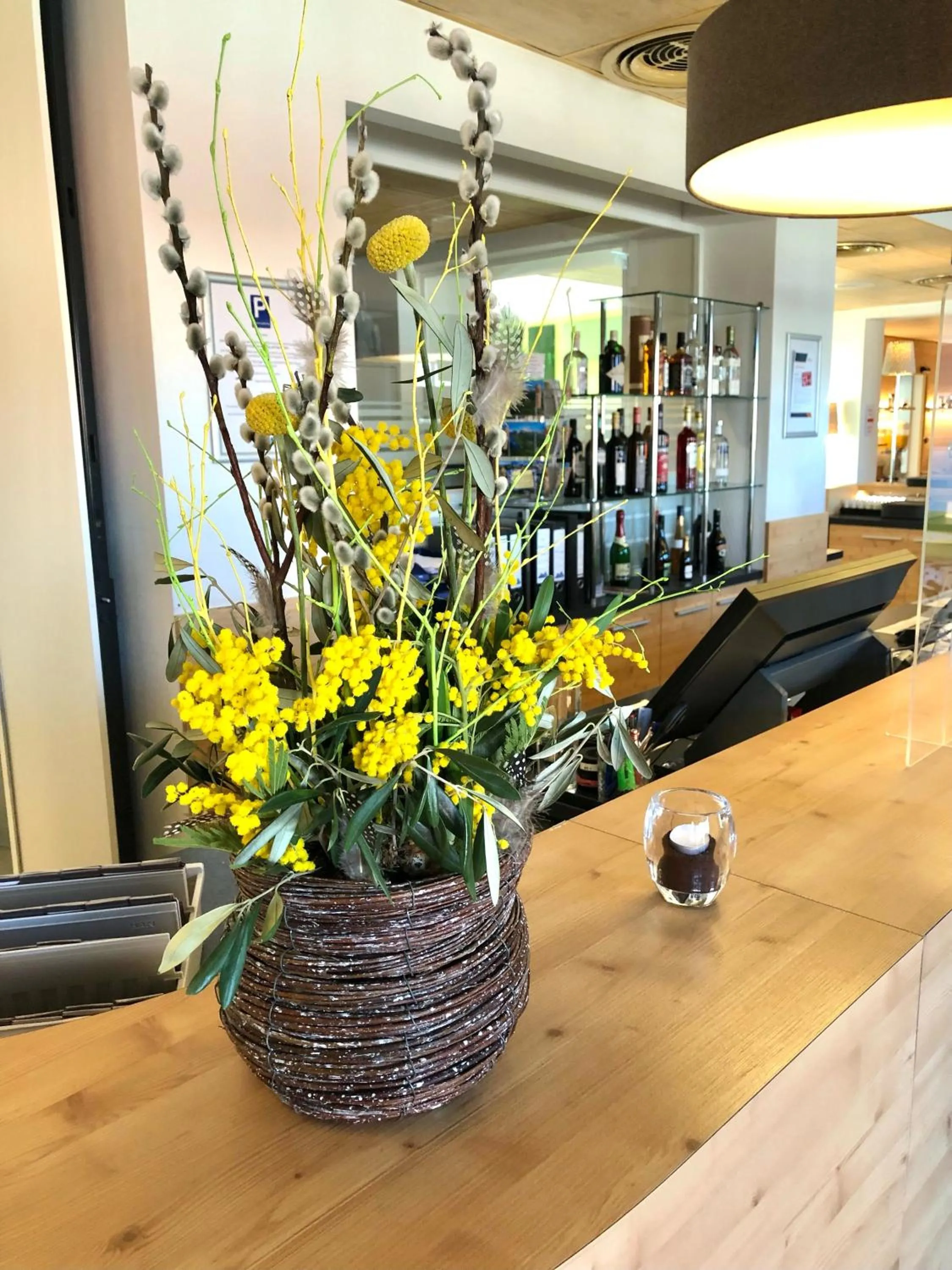 Lobby or reception in Hey Lou Hotel Piding