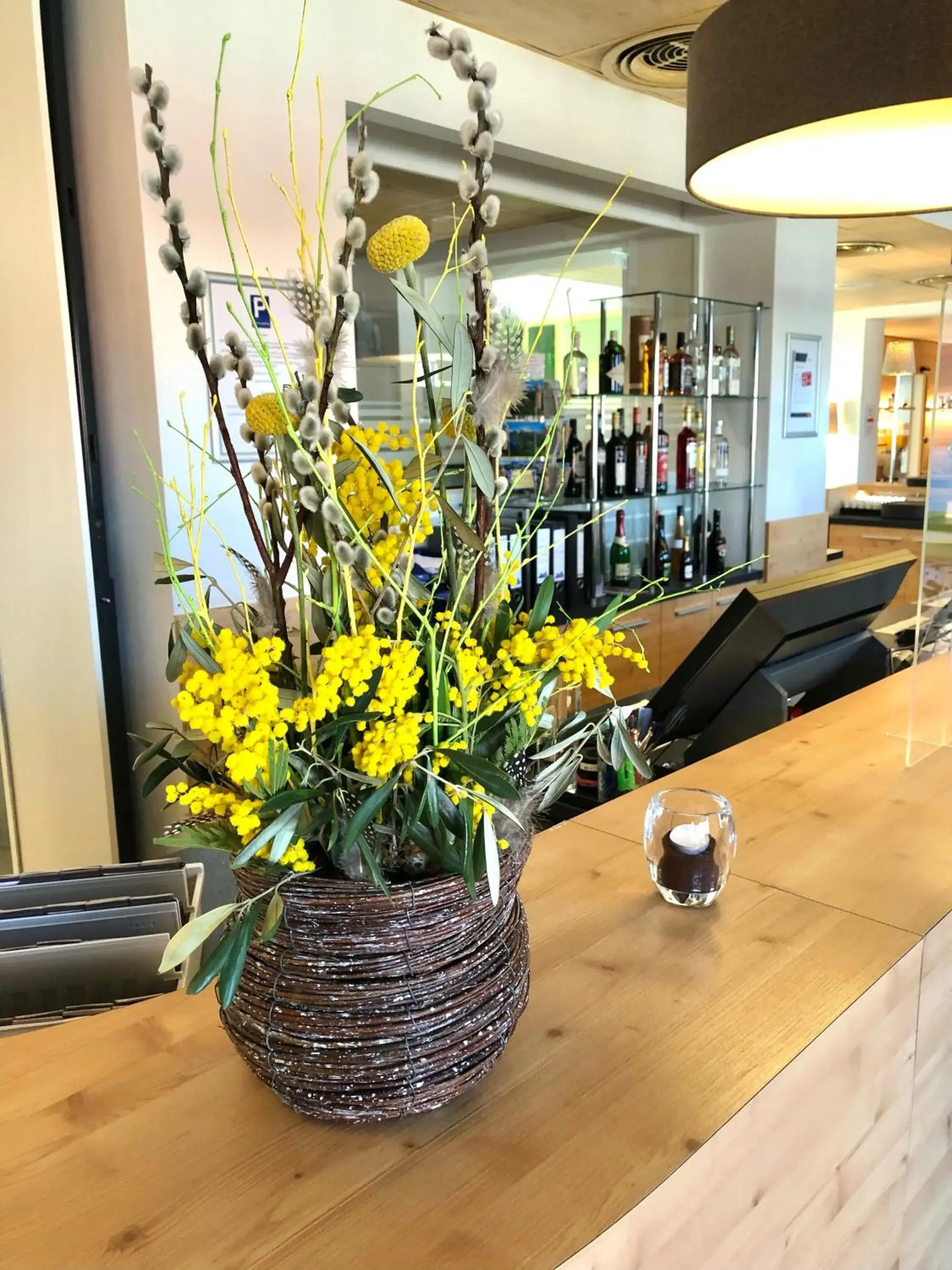 Lobby or reception in Hey Lou Hotel Piding Lobby or reception in Hey Lou Hotel Piding