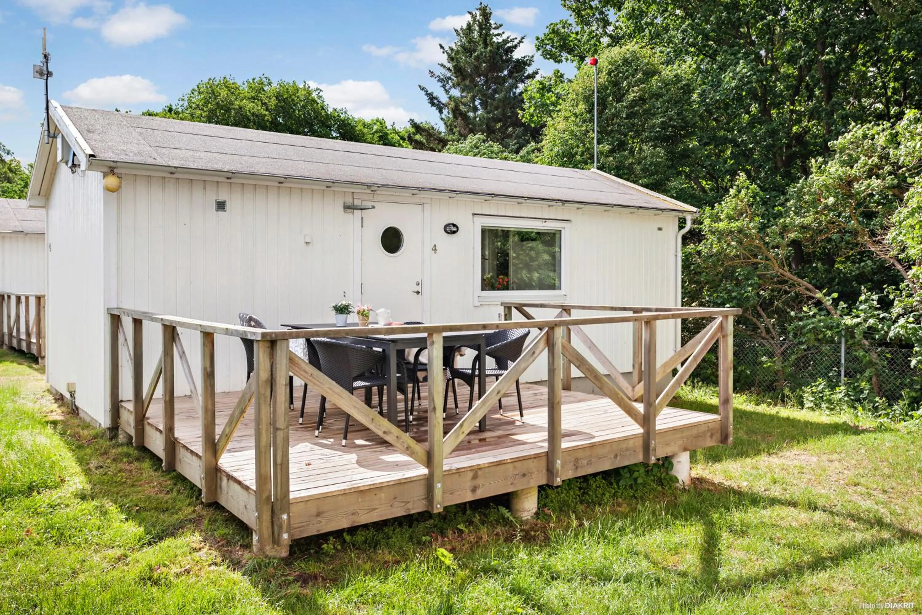 Property building in First Camp Mölle-Höganäs