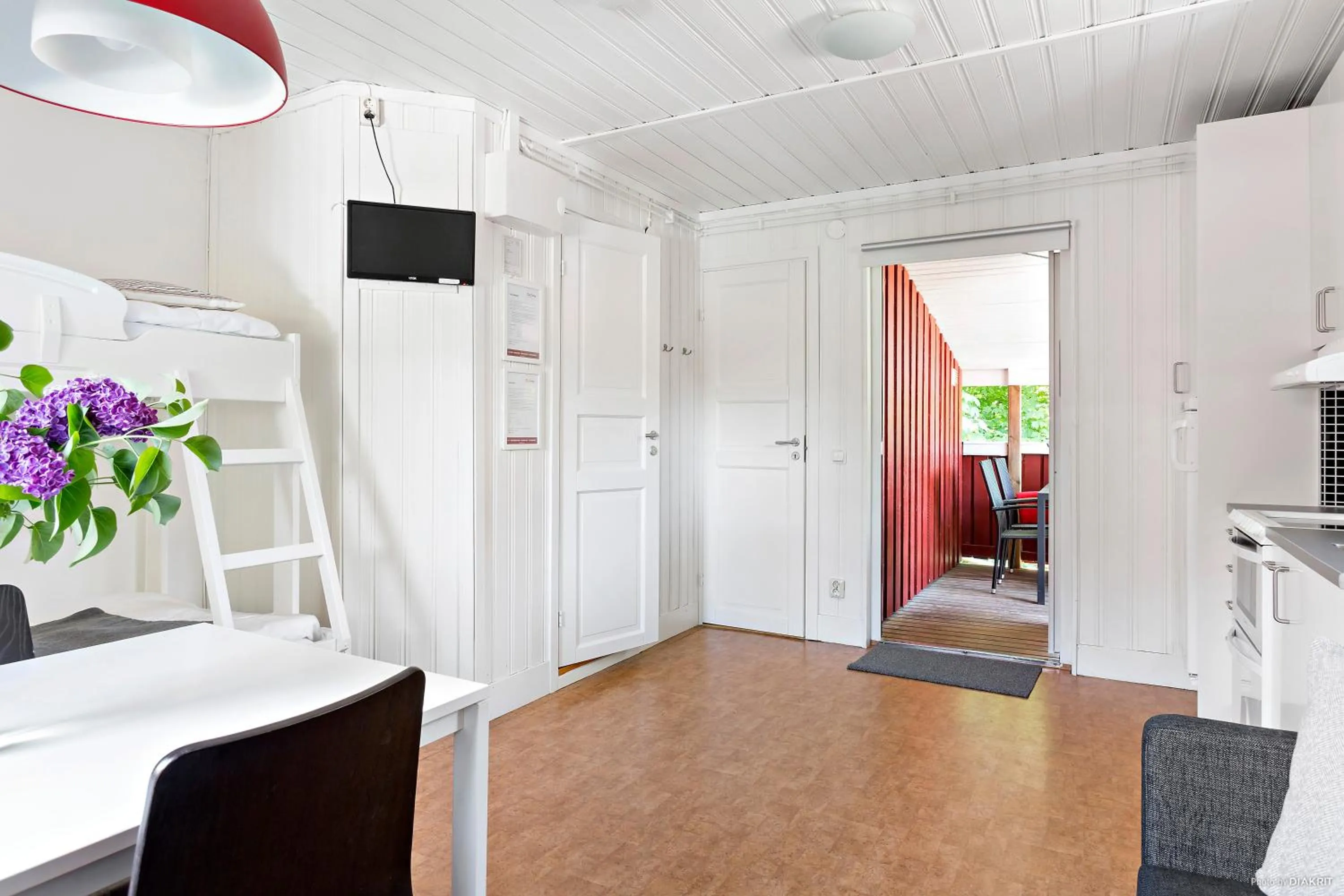 Dining area in First Camp Mölle-Höganäs