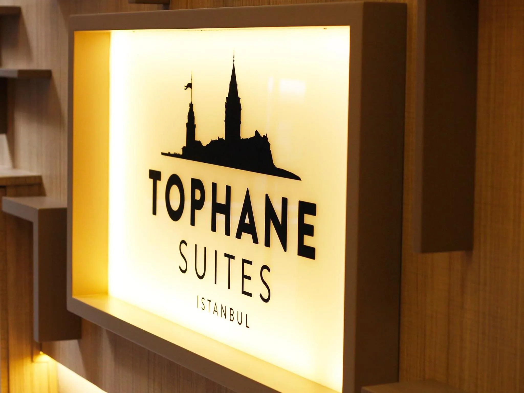 Property logo or sign in Tophane Suites