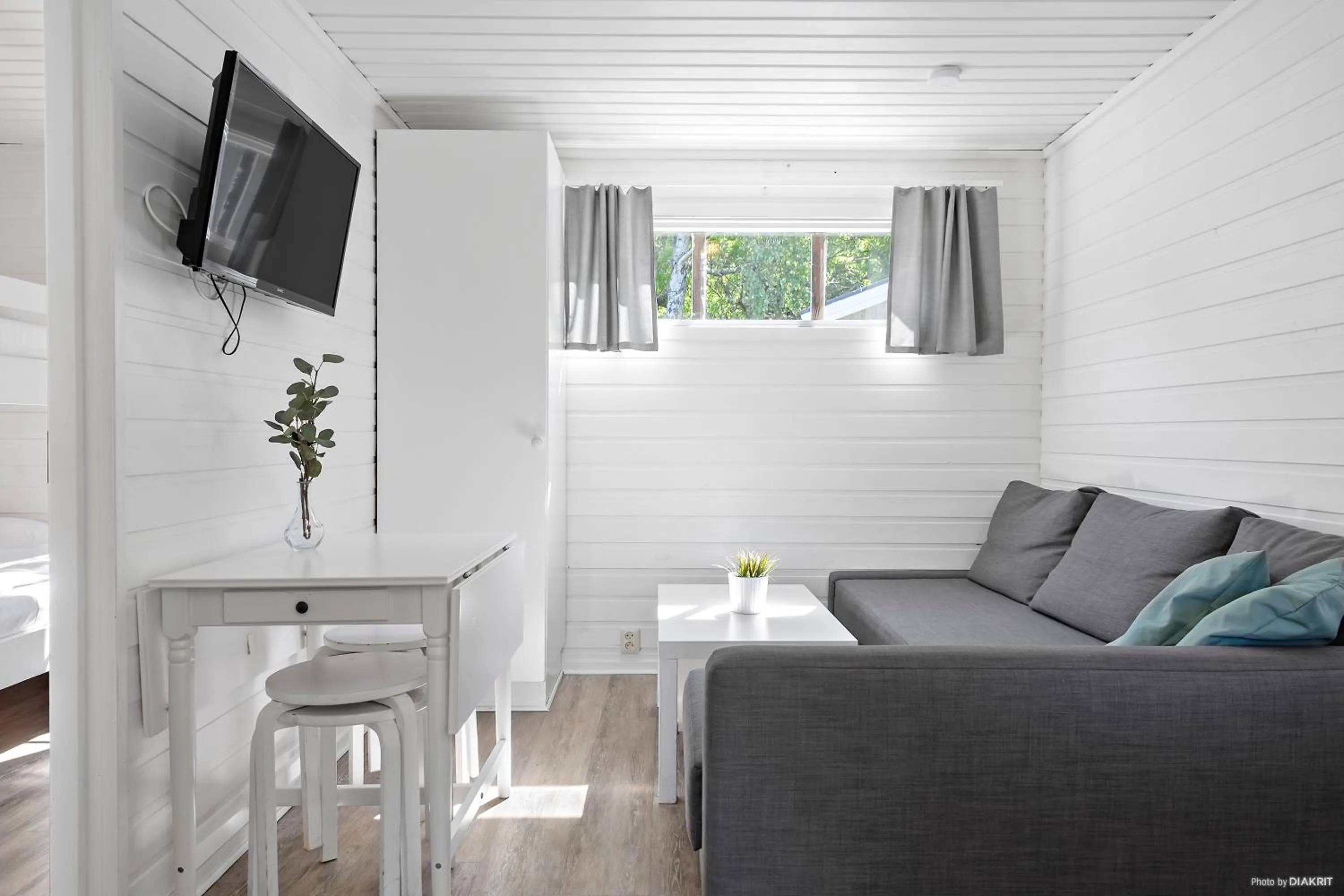 Living room in First Camp Tylösand-Halmstad