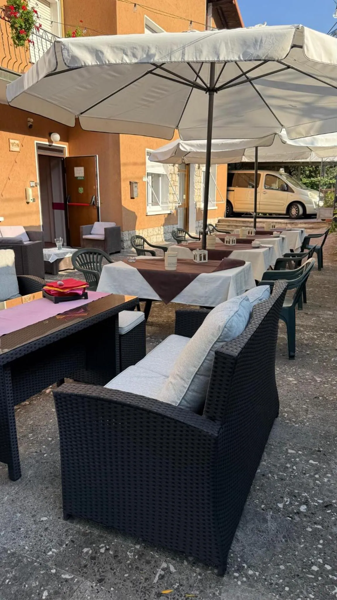 Garden in Hotel Bellavista Meublè