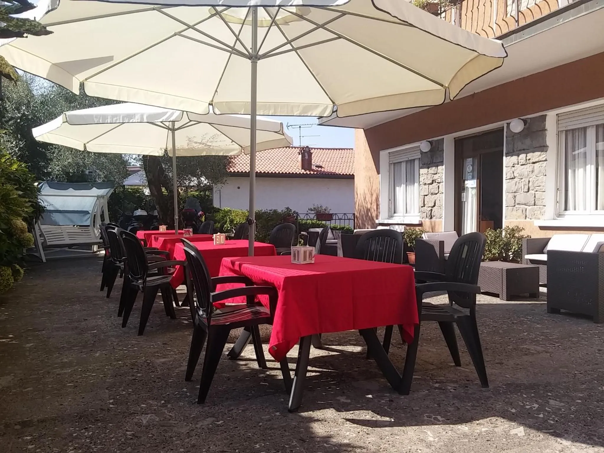 Garden view in Hotel Bellavista Meublè