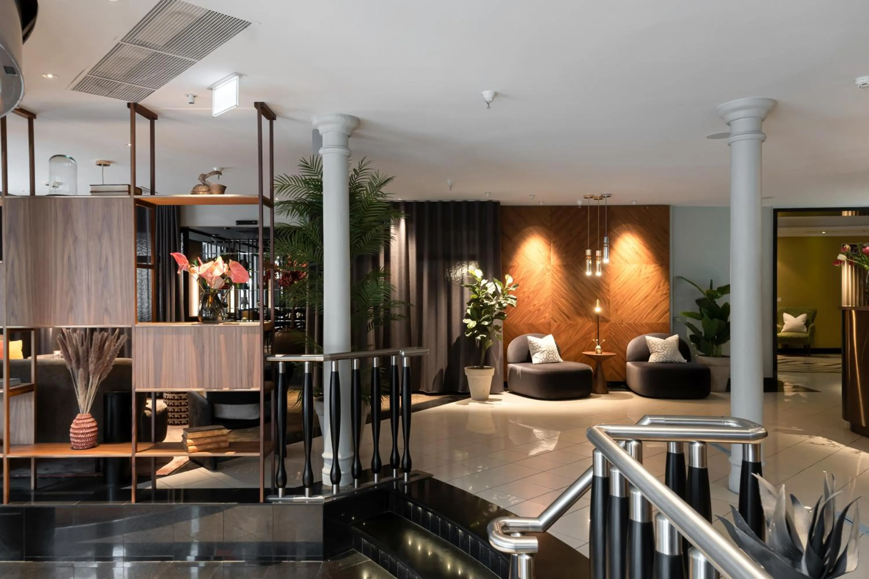 Lobby or reception in Elite Hotel Esplanade