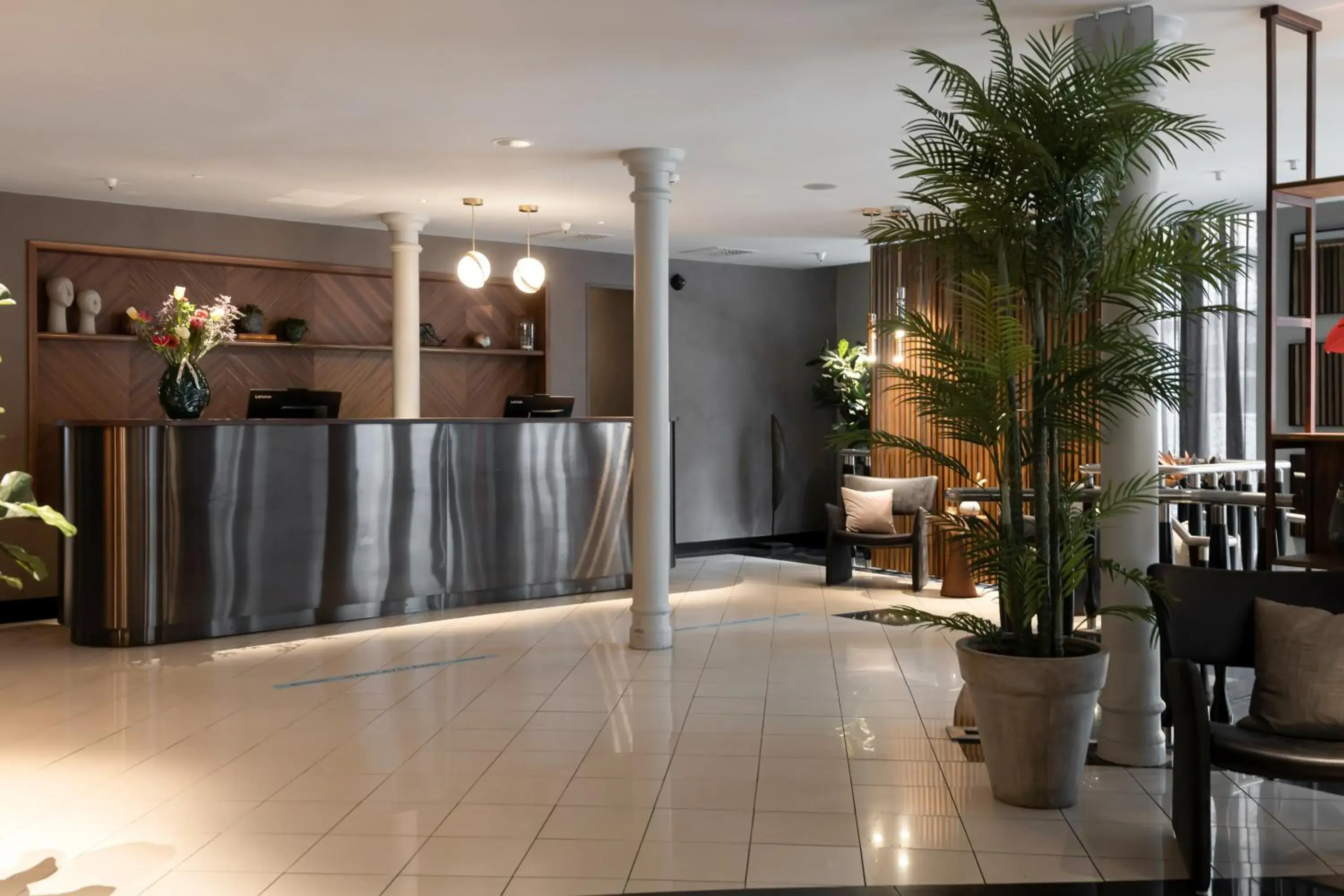 Lobby or reception in Elite Hotel Esplanade Lobby or reception in Elite Hotel Esplanade