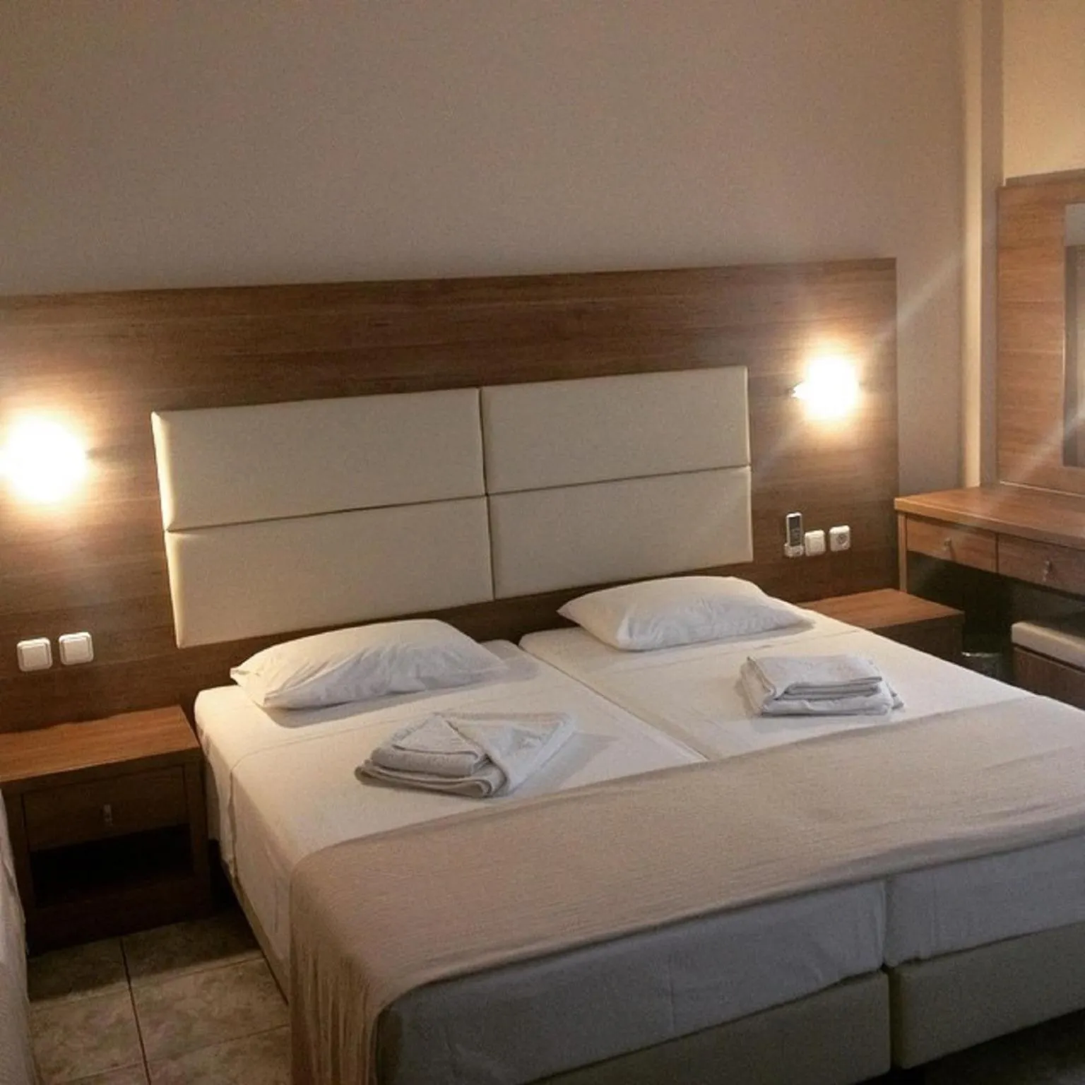 Bed in Sydney Hotel