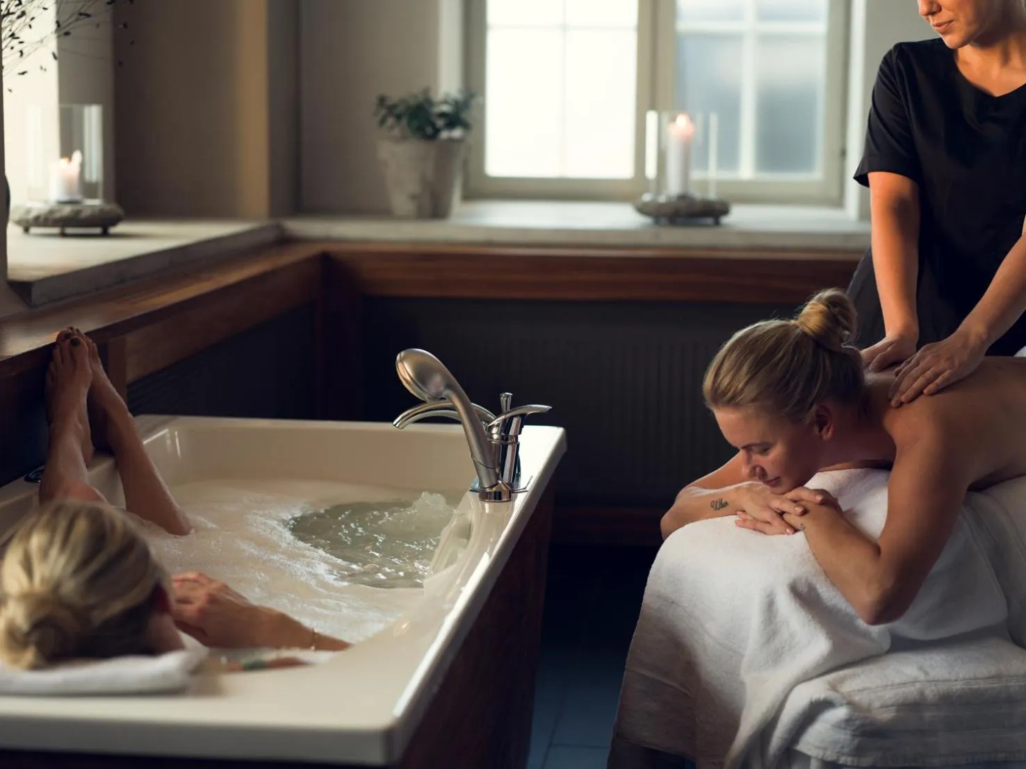 Spa and wellness centre/facilities in Elite Hotel Marina Tower, Spa & Resort