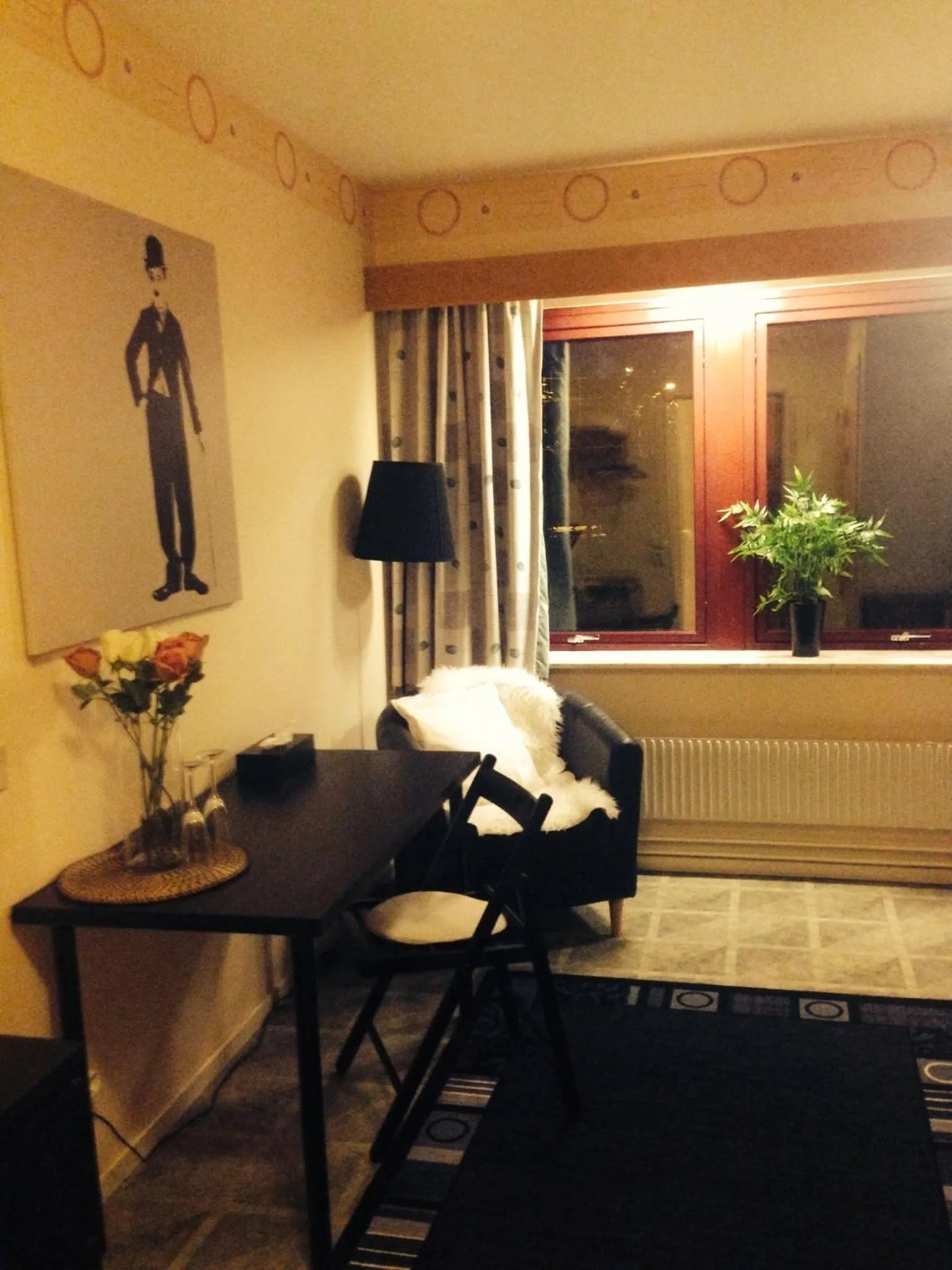 Decorative detail in Kils Hotell & Restaurang