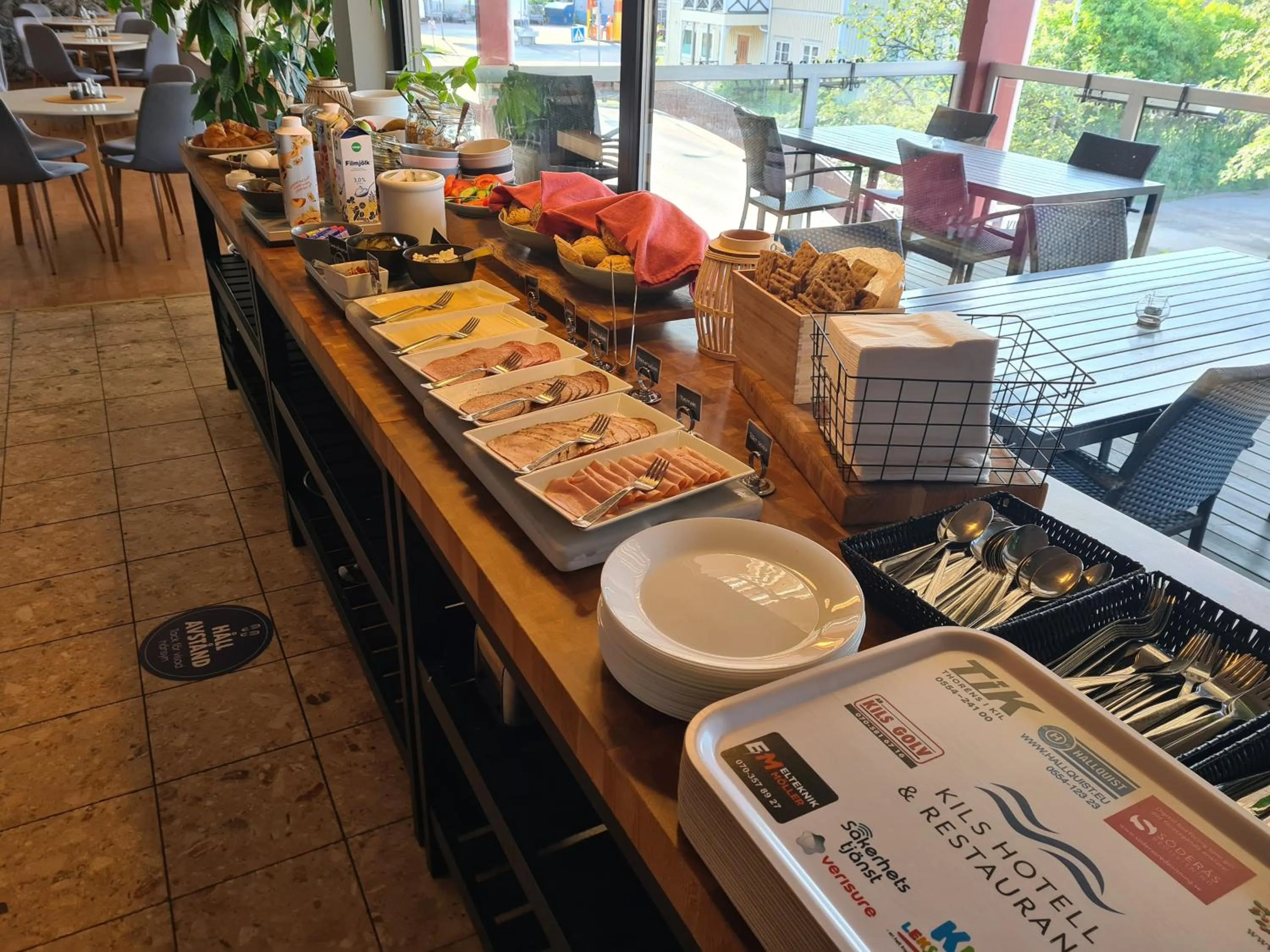 Breakfast in Kils Hotell & Restaurang