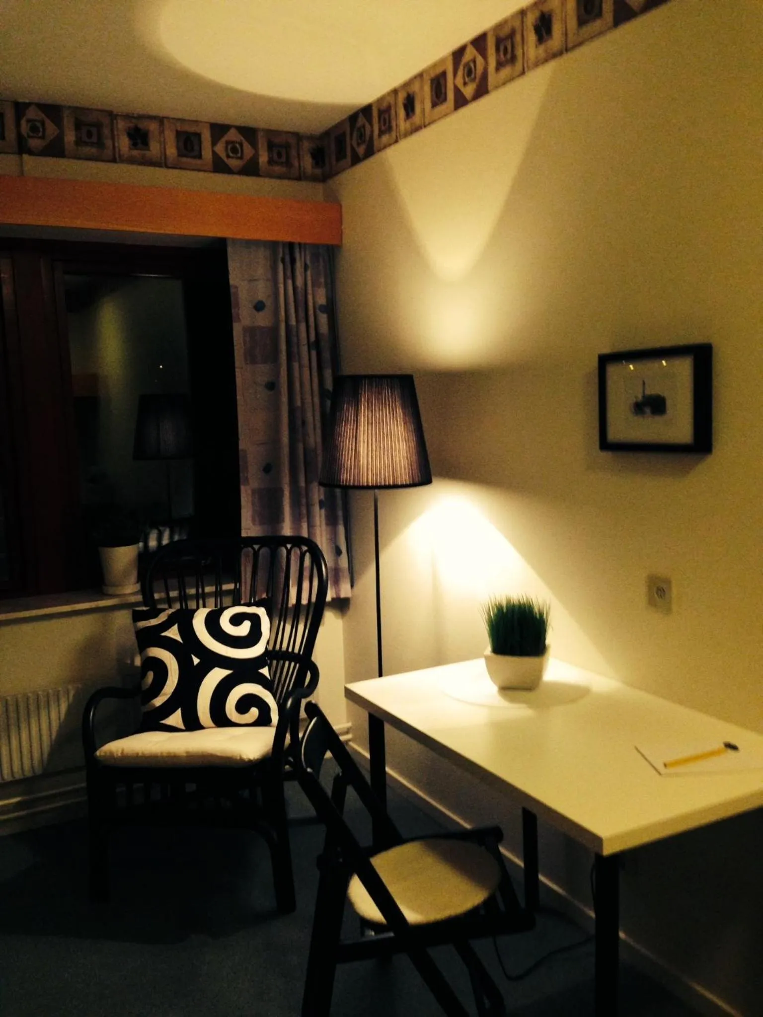 Decorative detail in Kils Hotell & Restaurang