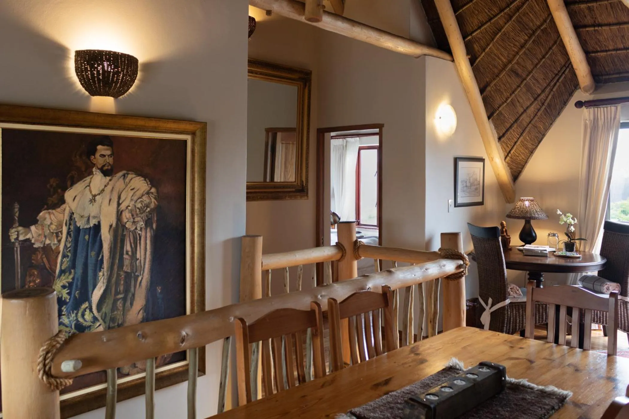 Dining area in The House of Braganza