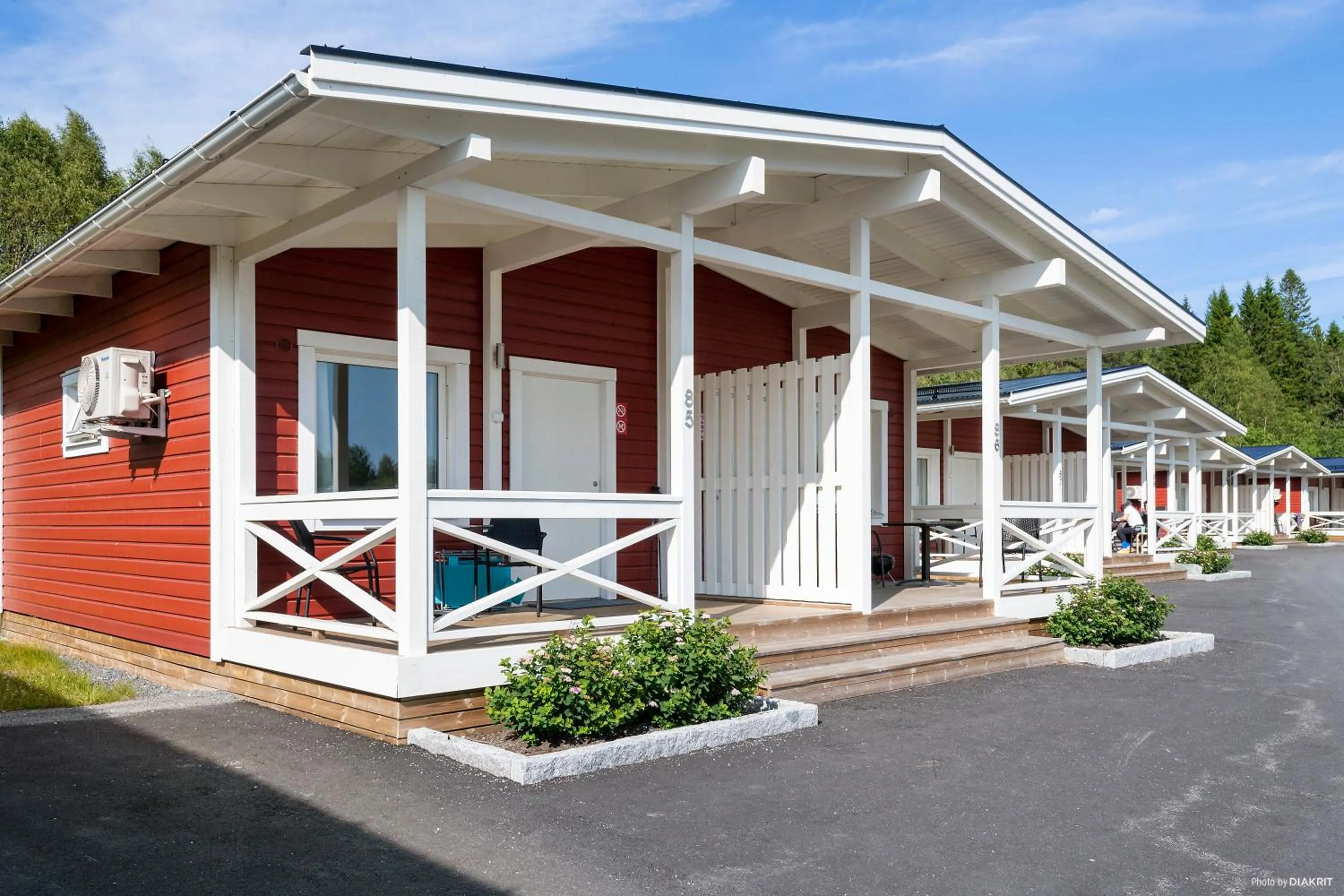 Property building in First Camp Nydala-Umeå