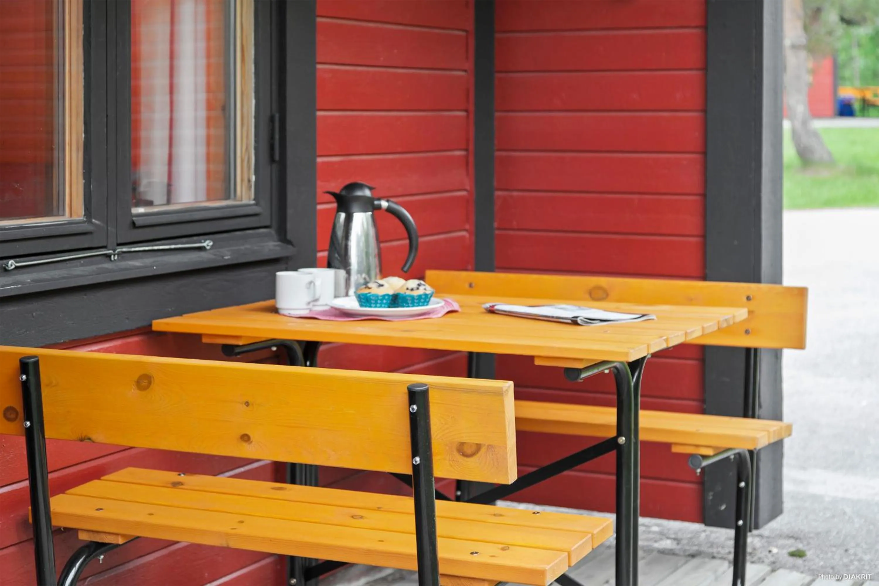 Patio in First Camp Nydala-Umeå