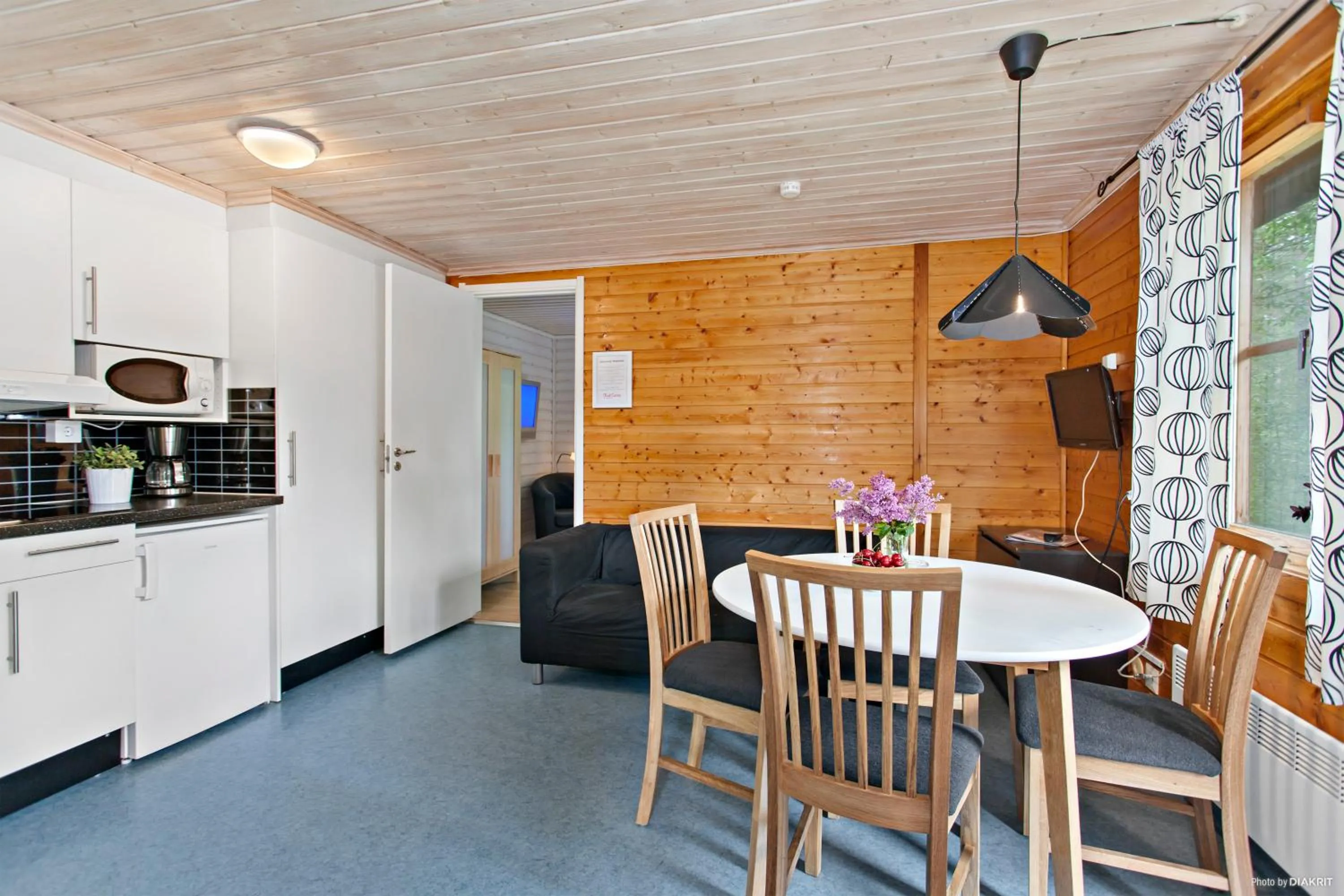 Kitchen or kitchenette in First Camp Nydala-Umeå