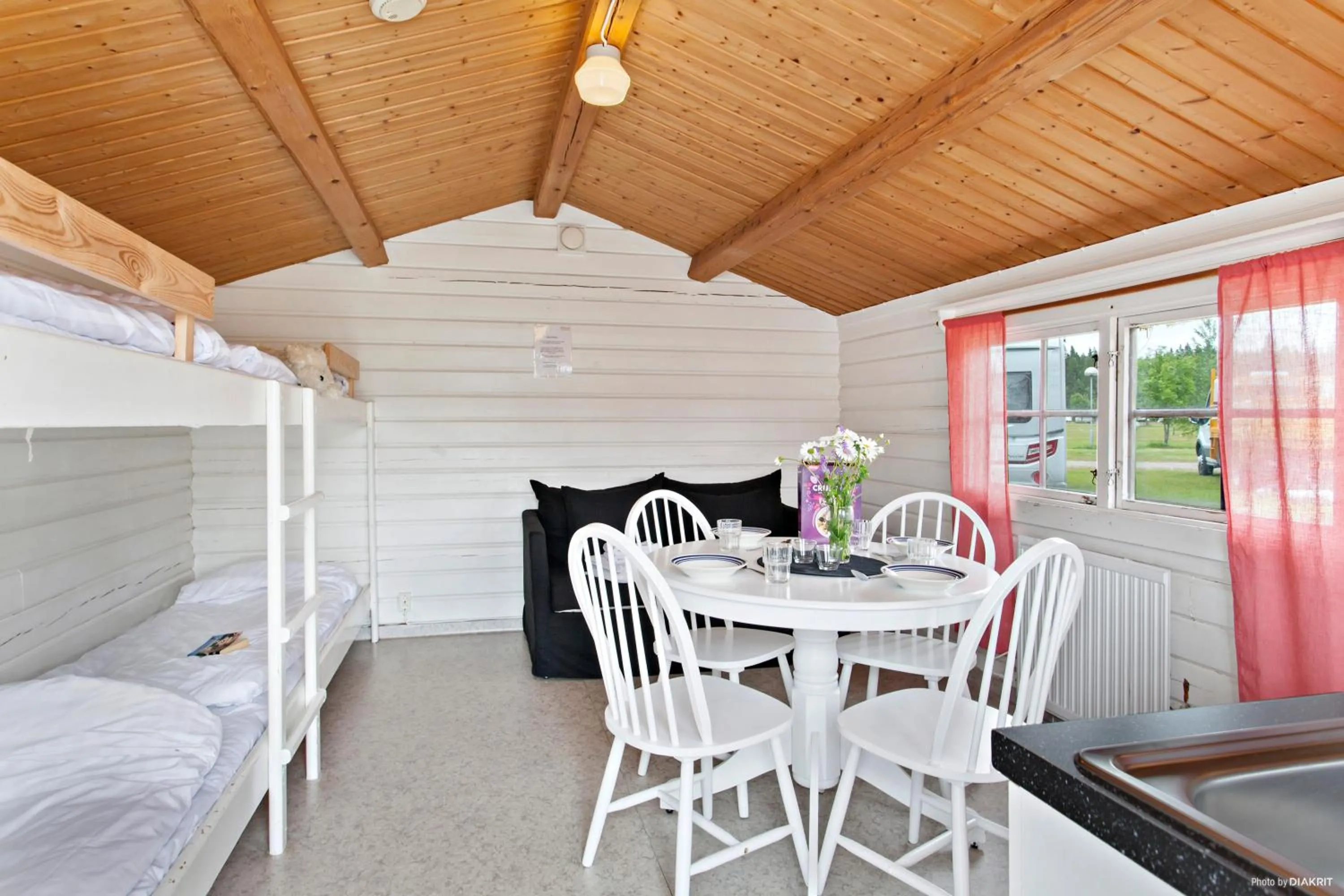 Bedroom, Bed in First Camp Nydala-Umeå