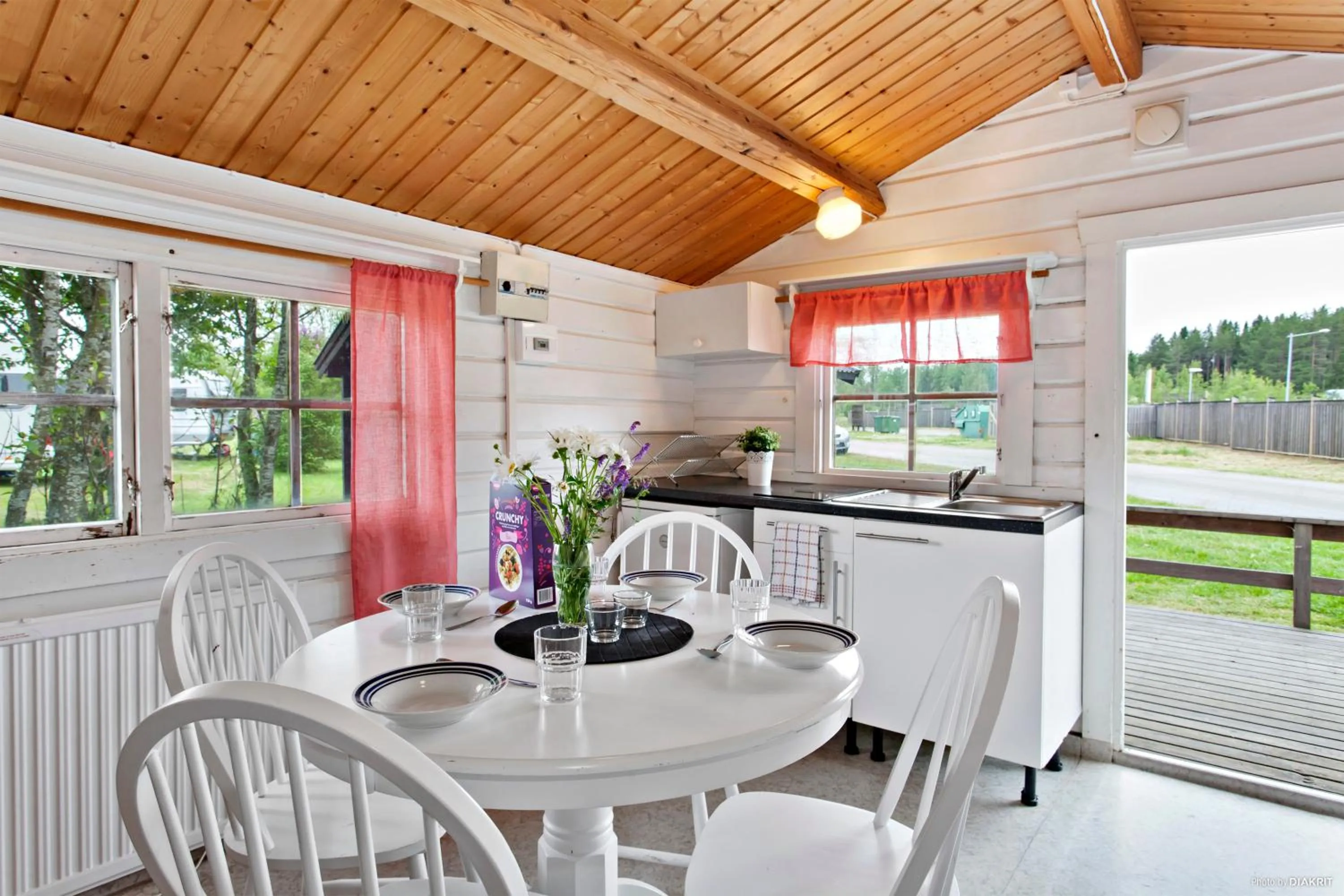 Dining area in First Camp Nydala-Umeå