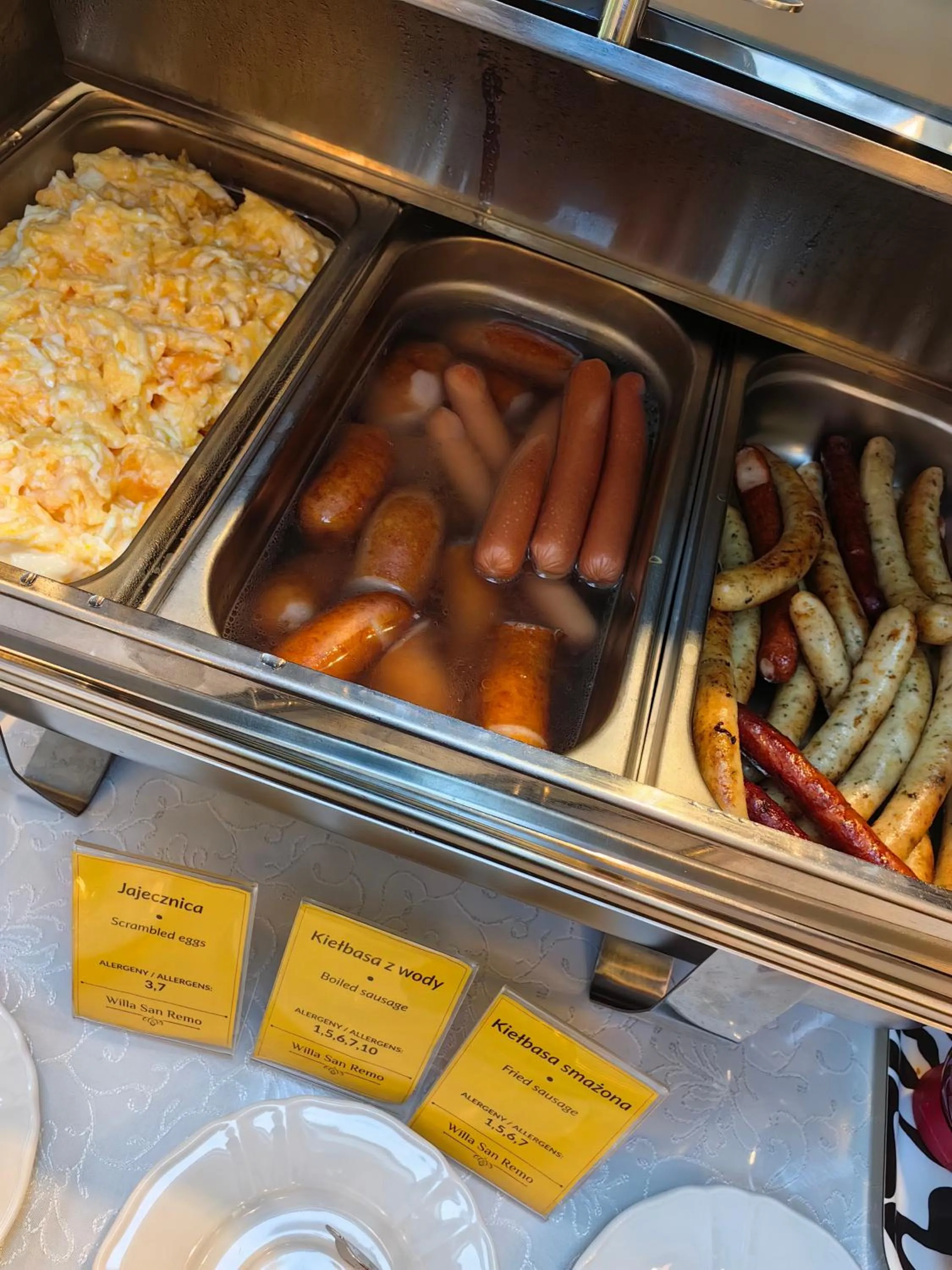 Breakfast in Willa San Remo