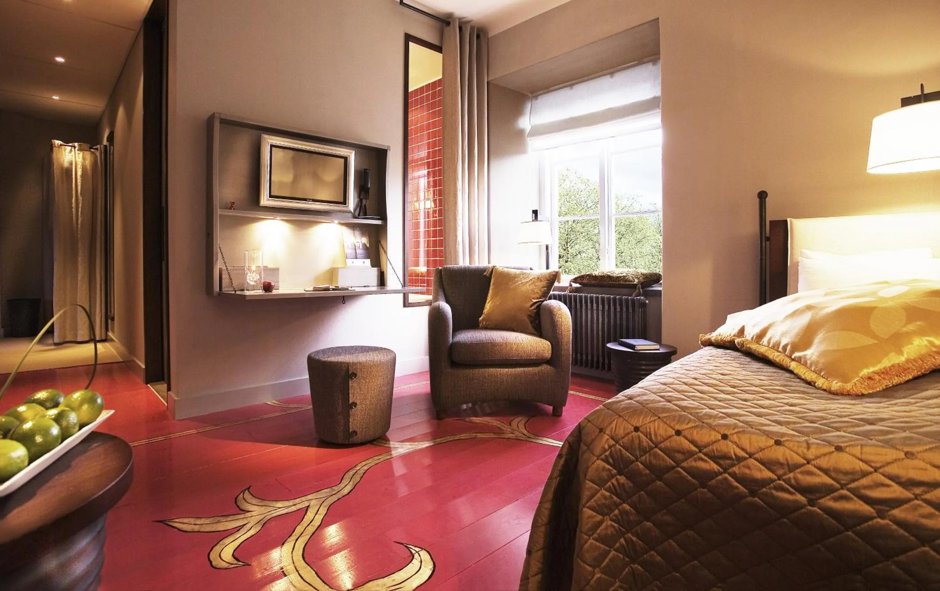 TV and multimedia, Bed in Ulfsunda Slott