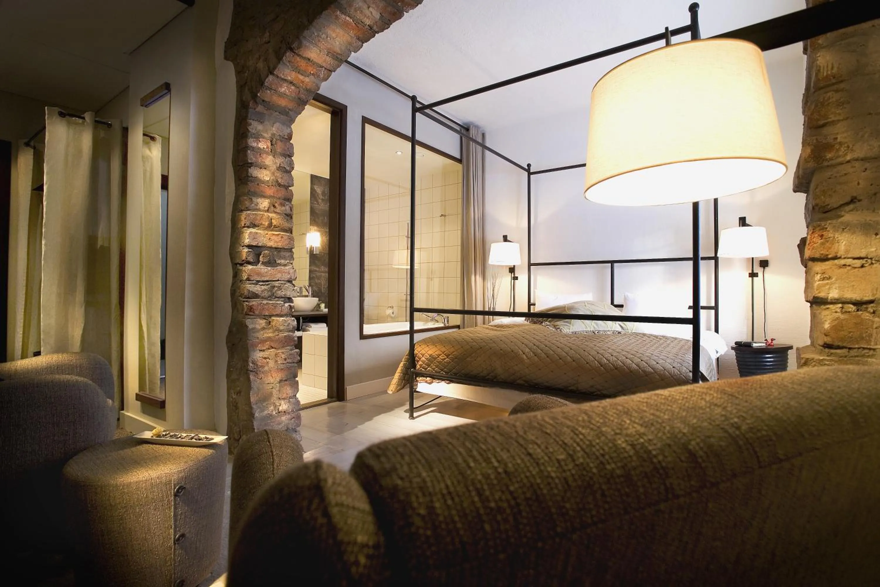 Bathroom, Bed in Ulfsunda Slott