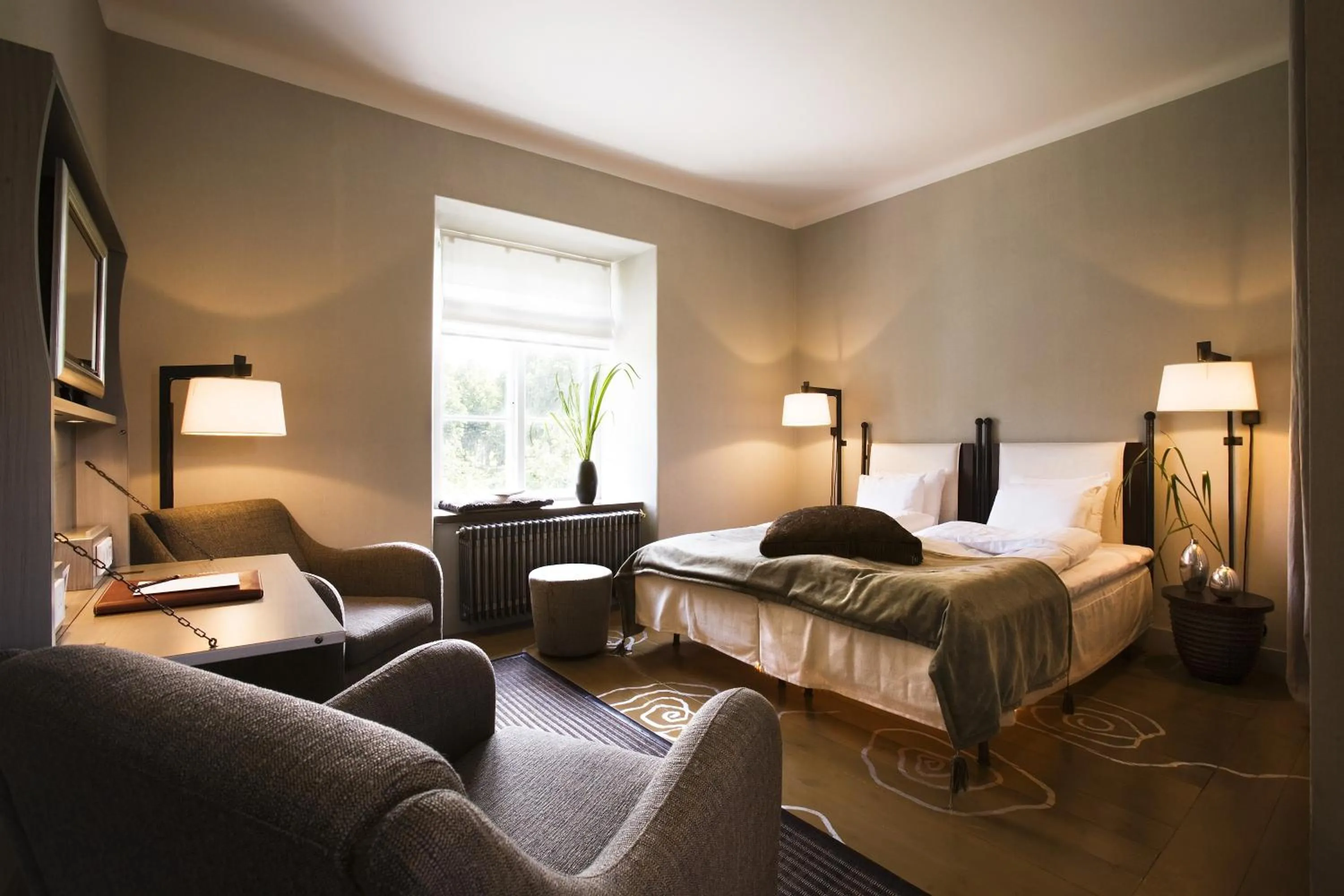 Bathroom, Bed in Ulfsunda Slott