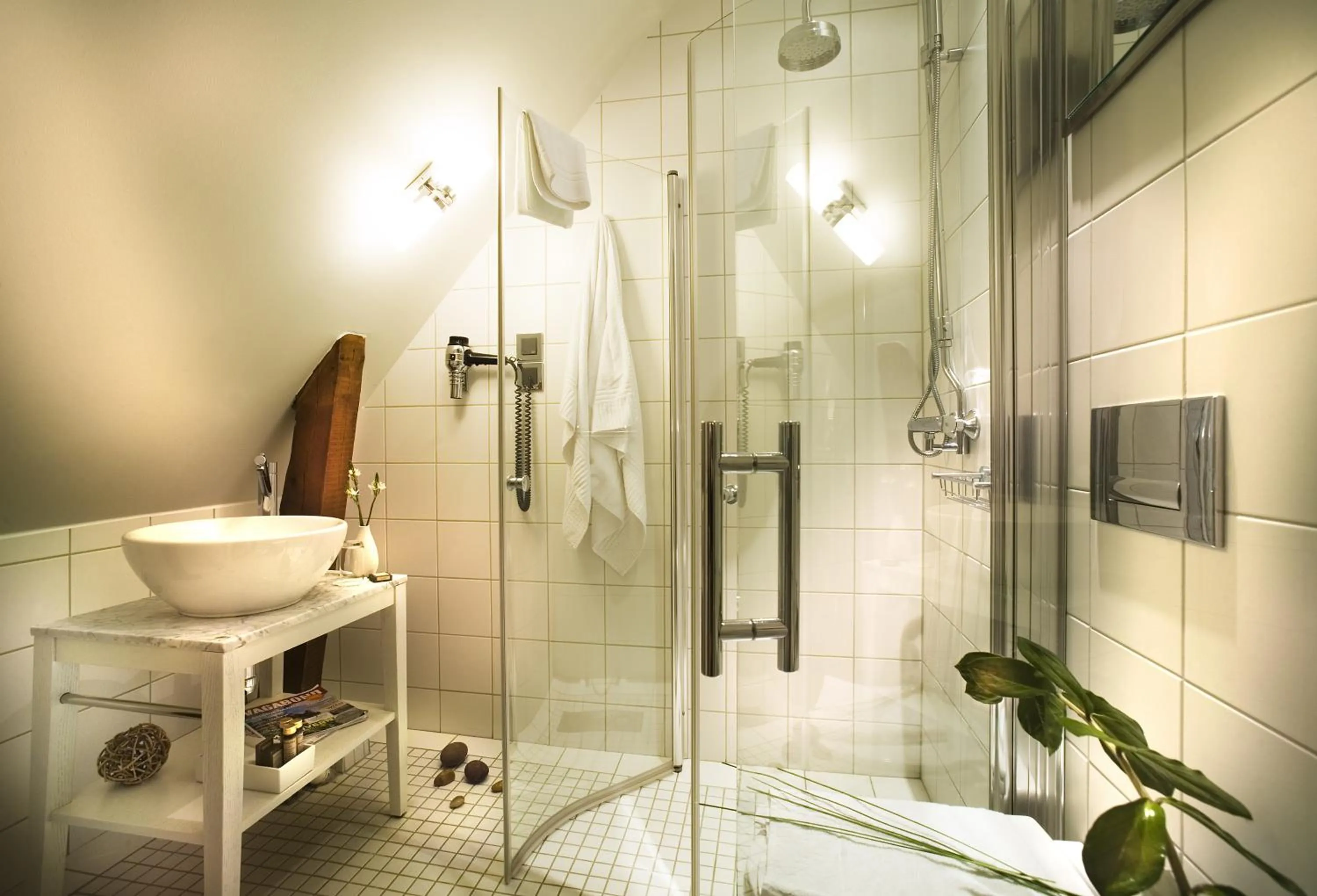 Shower in Ulfsunda Slott